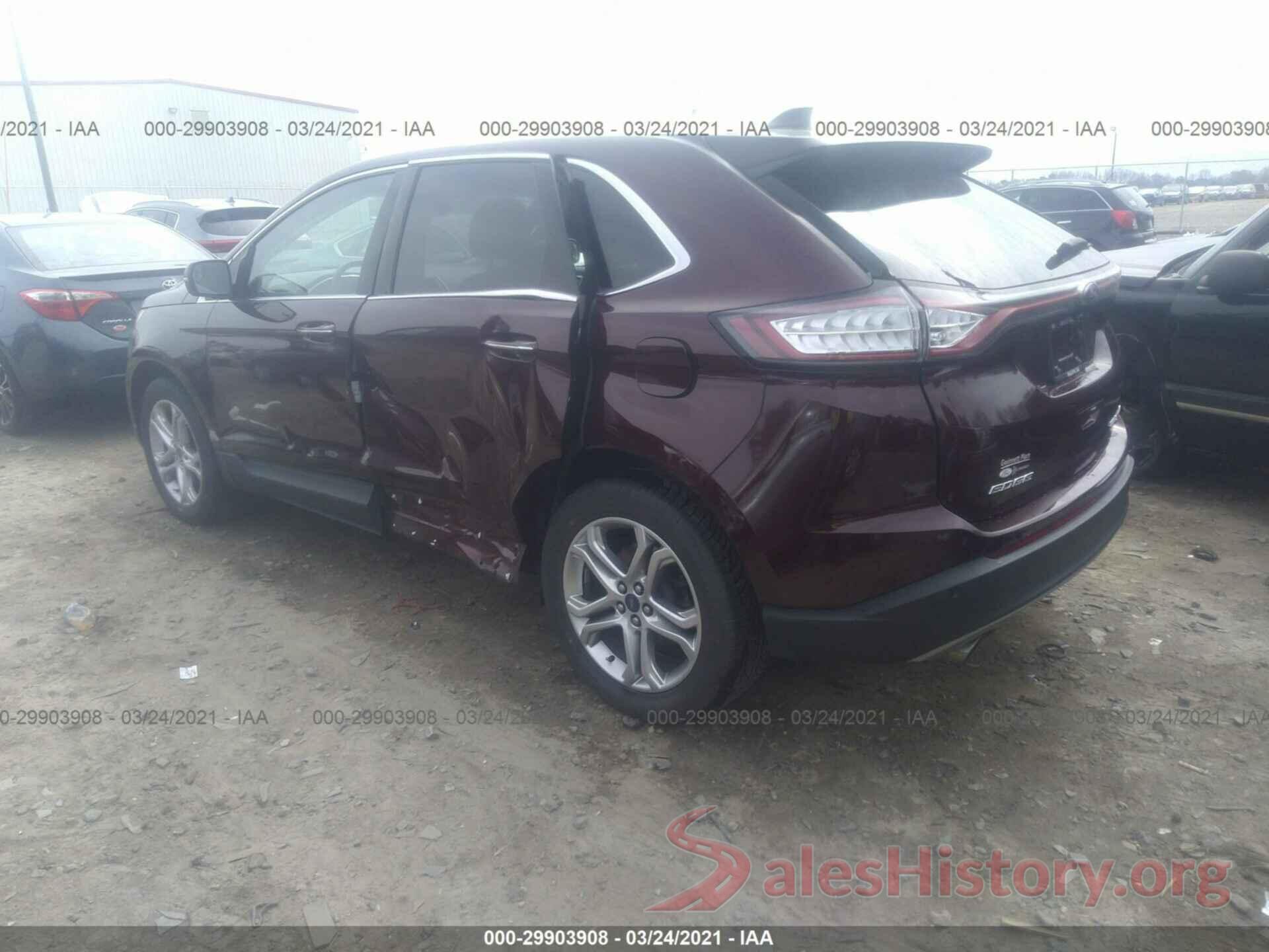 2FMPK4K99JBC16310 2018 FORD EDGE