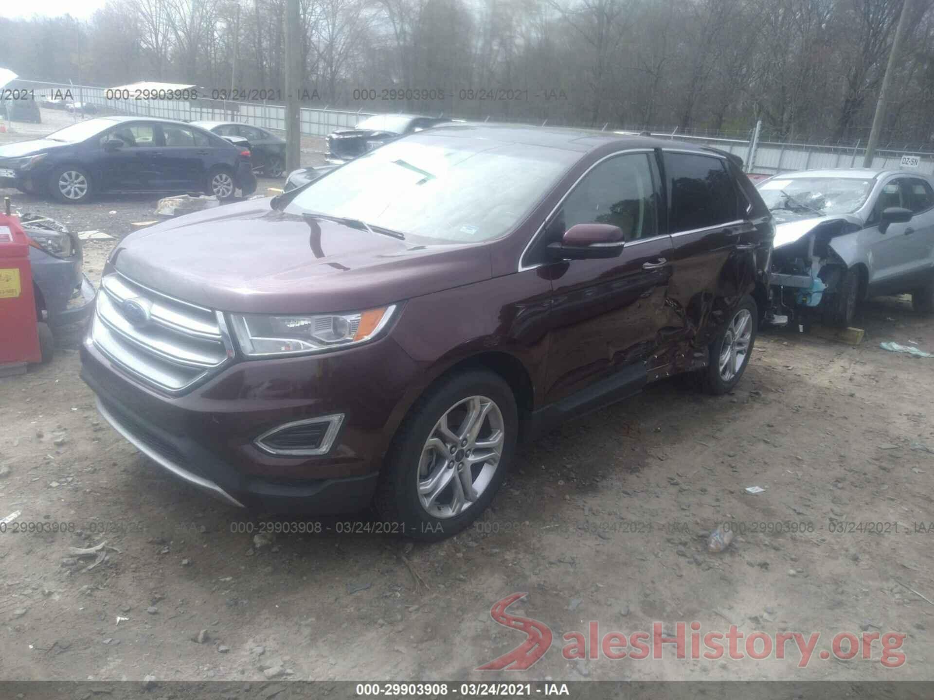 2FMPK4K99JBC16310 2018 FORD EDGE