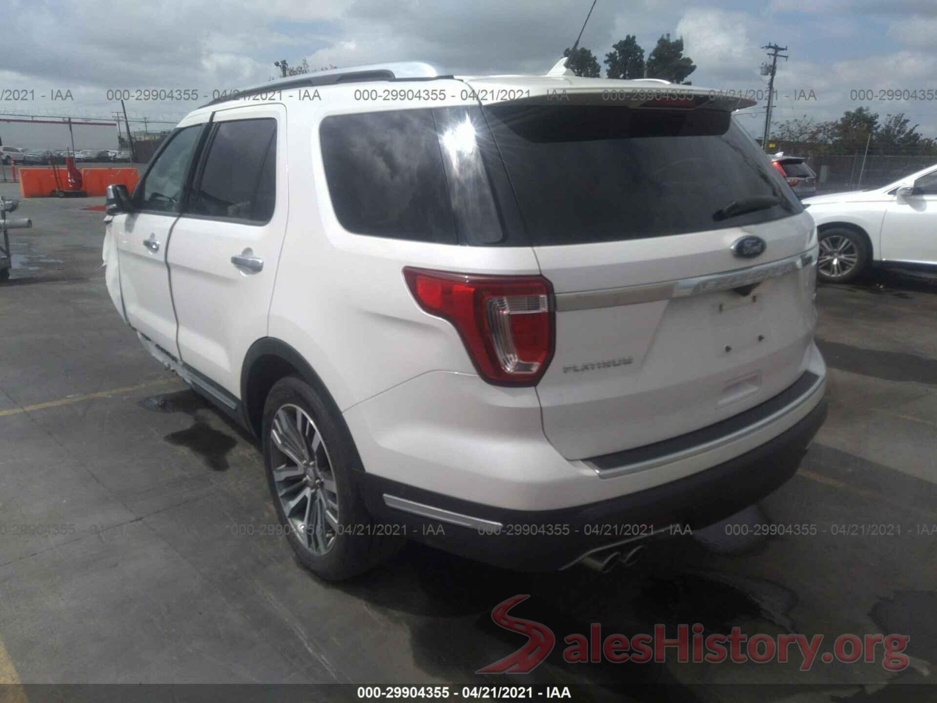 1FM5K8HT7JGA32042 2018 FORD EXPLORER