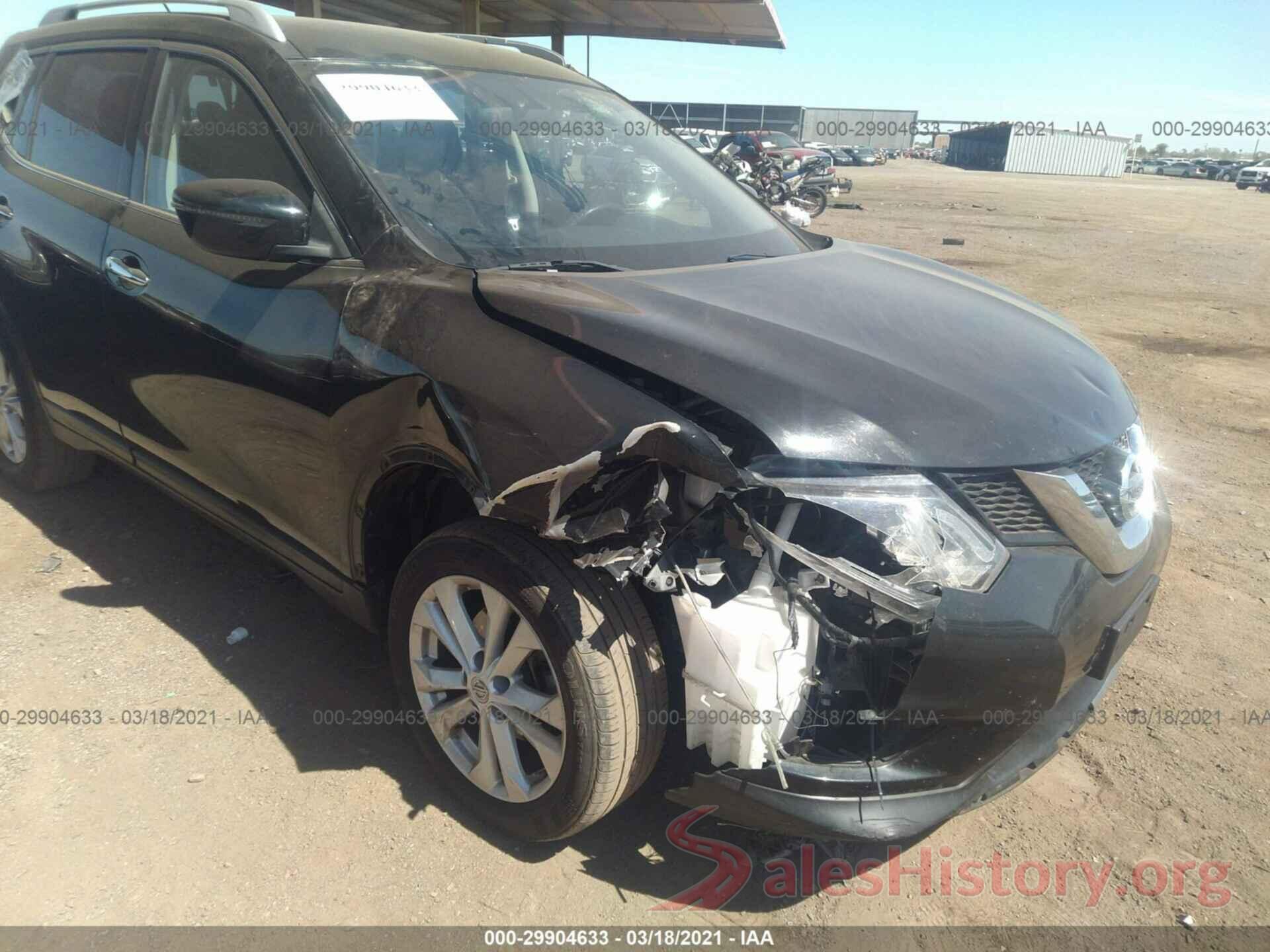 JN8AT2MT2GW005434 2016 NISSAN ROGUE