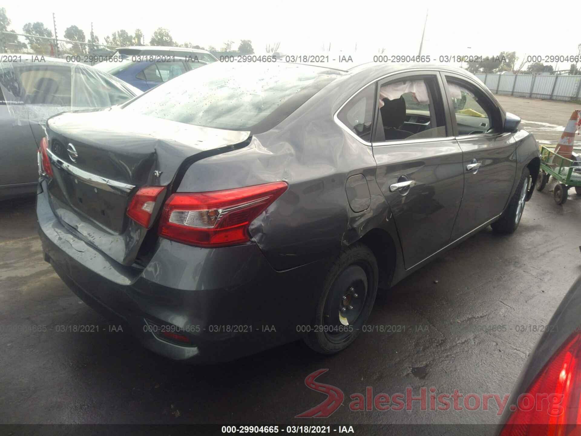 3N1AB7AP2KY283497 2019 NISSAN SENTRA