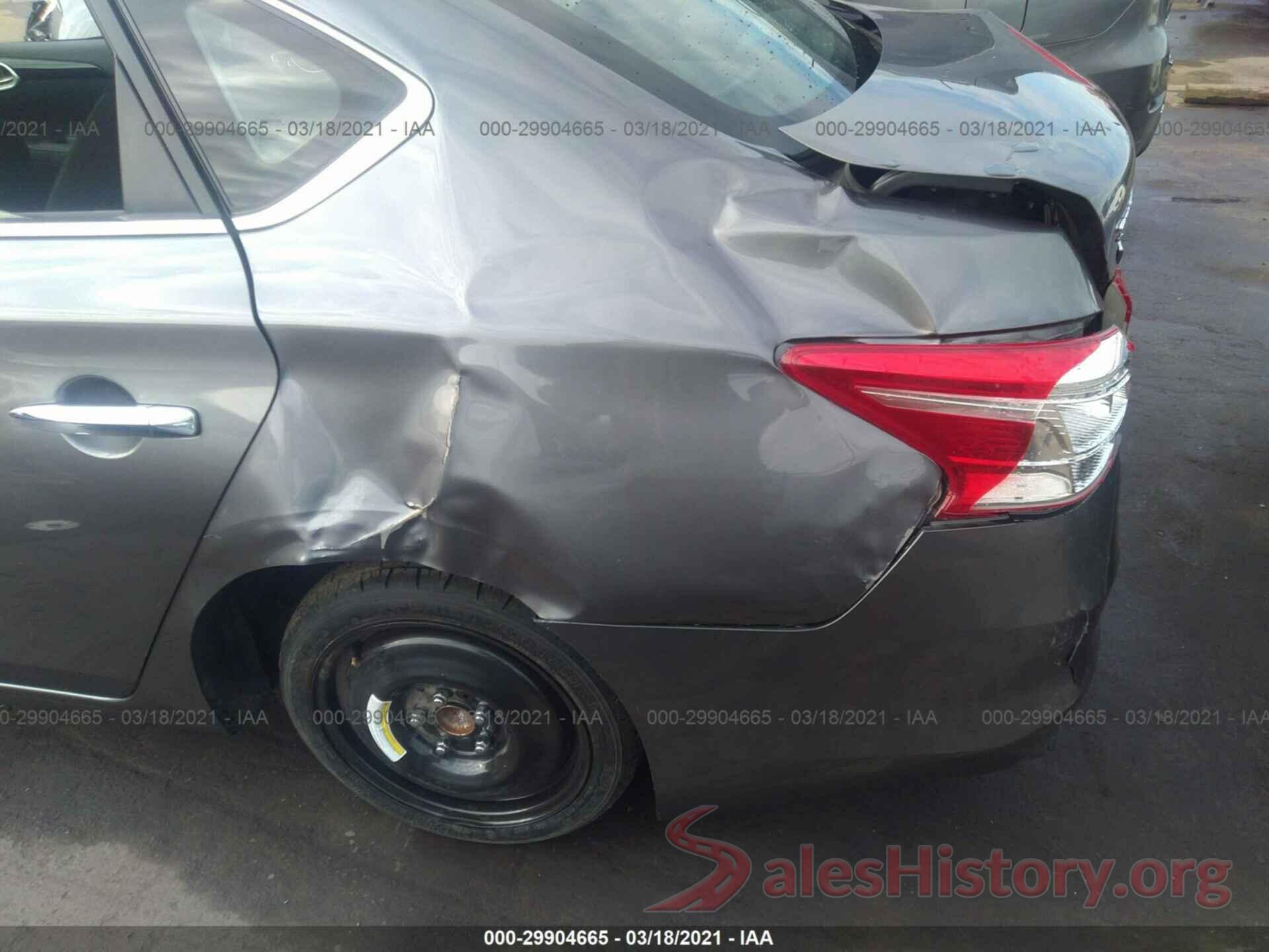 3N1AB7AP2KY283497 2019 NISSAN SENTRA