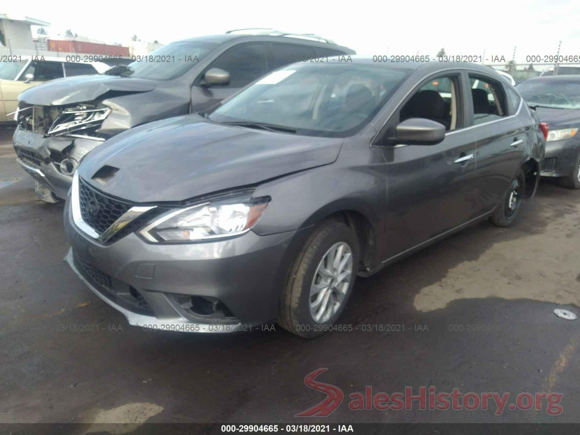 3N1AB7AP2KY283497 2019 NISSAN SENTRA