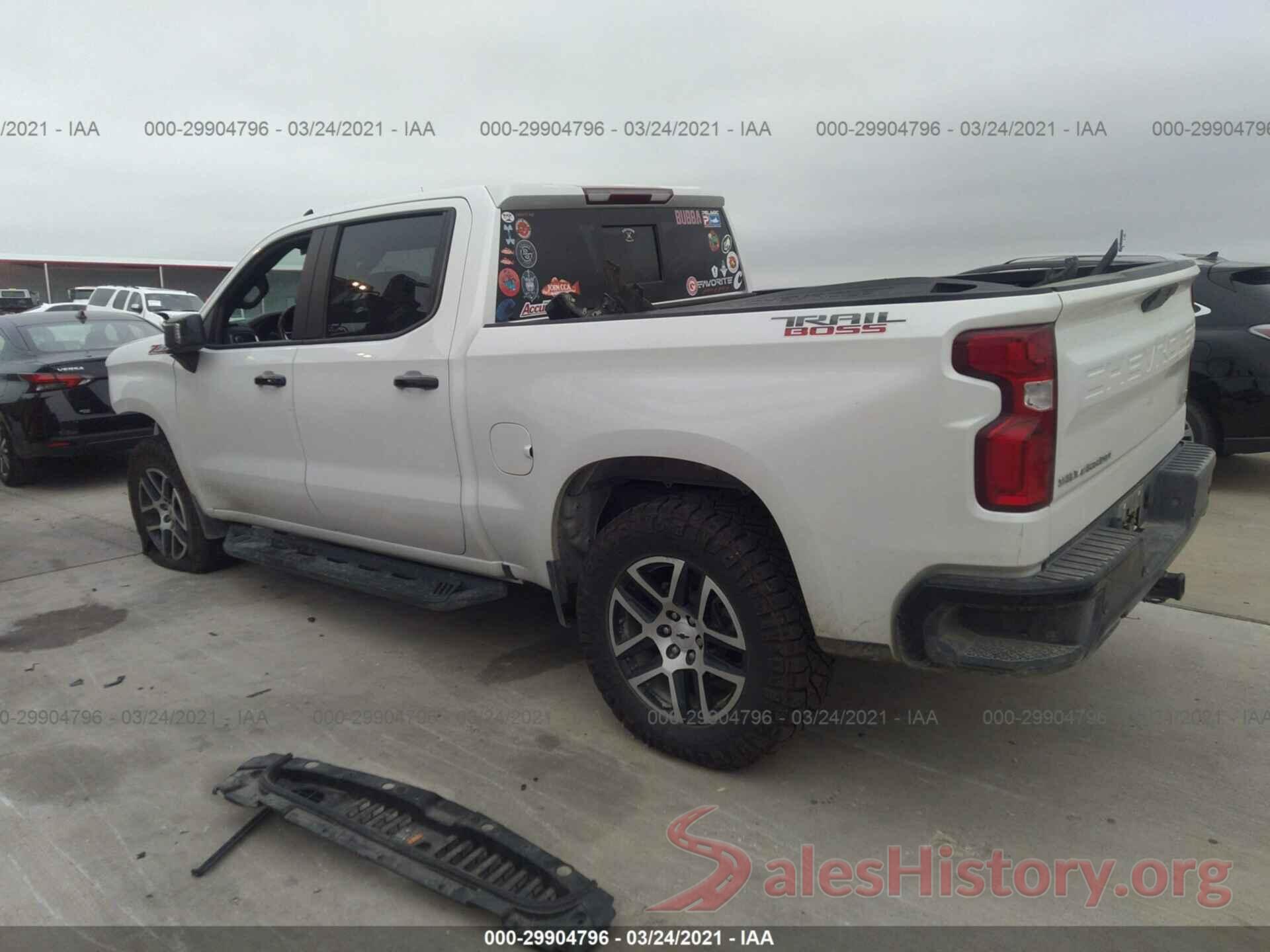 3GCPYFED2LG110702 2020 CHEVROLET SILVERADO 1500