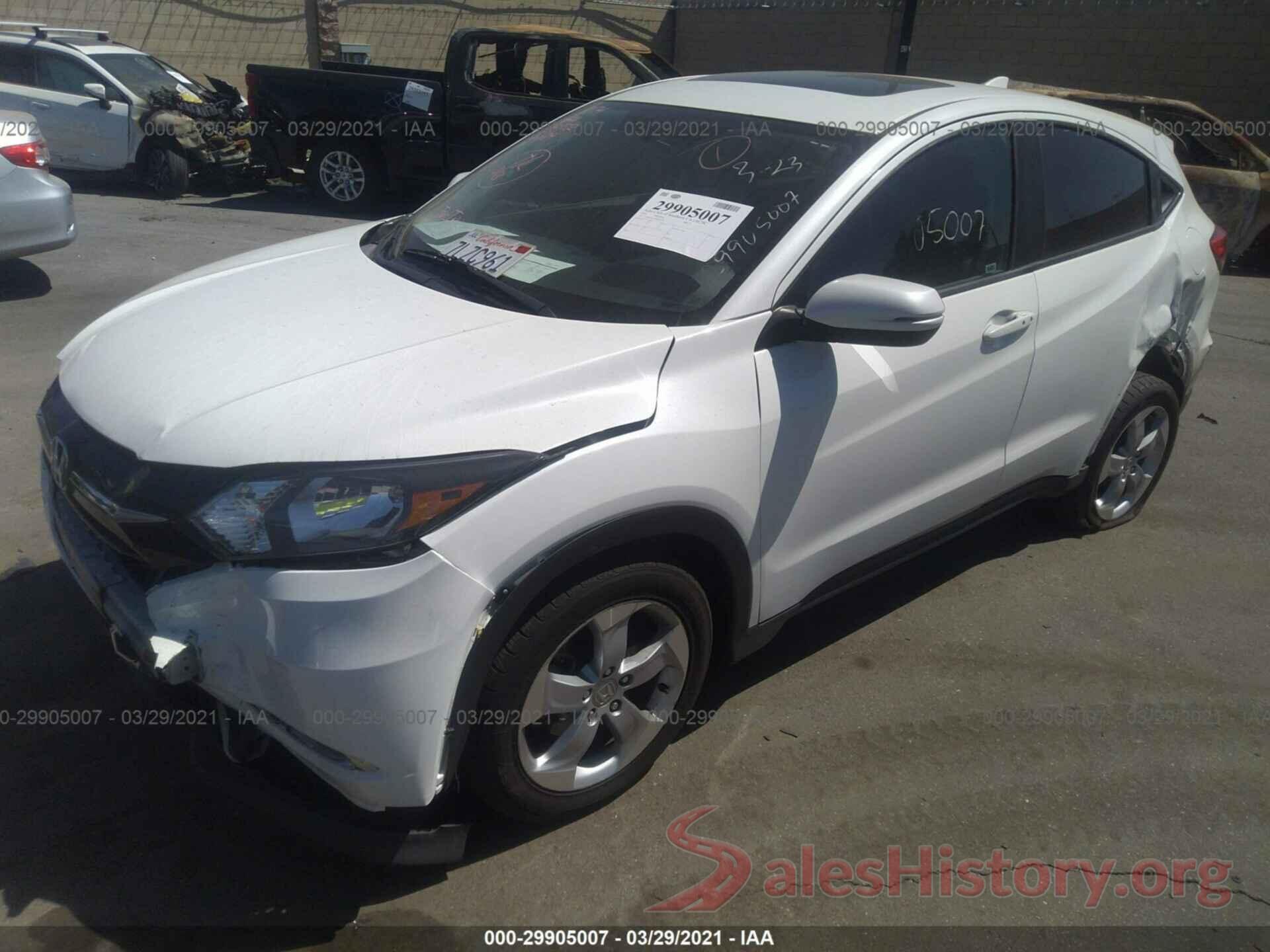 3CZRU5H57GM708935 2016 HONDA HR-V