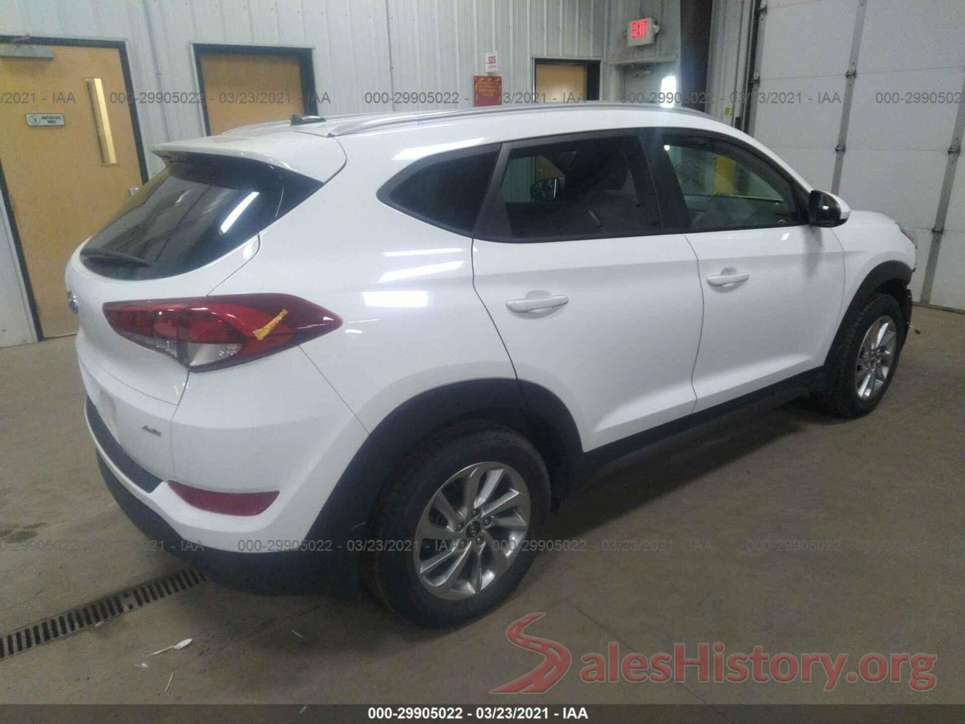 KM8J3CA44GU205009 2016 HYUNDAI TUCSON