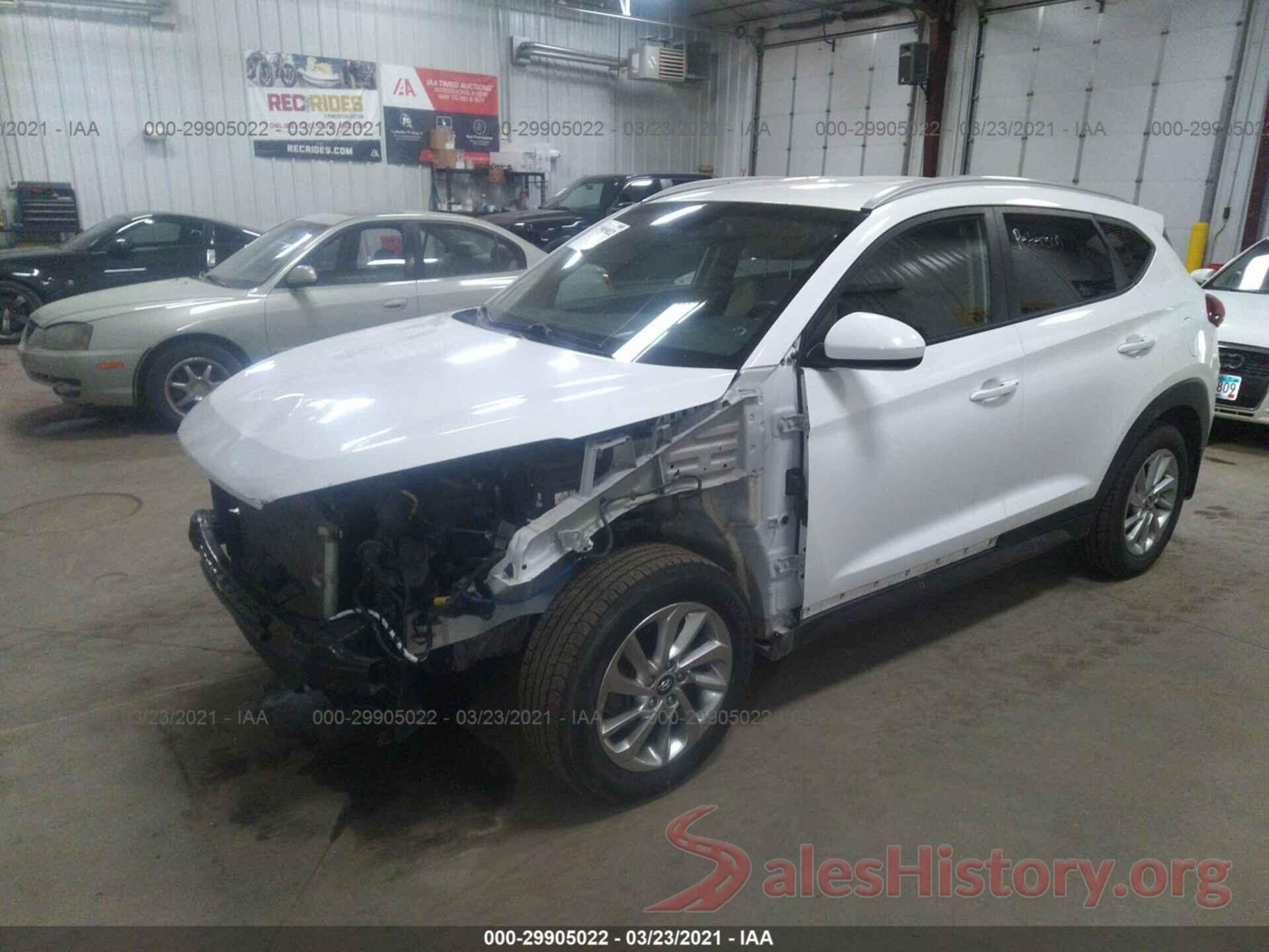 KM8J3CA44GU205009 2016 HYUNDAI TUCSON