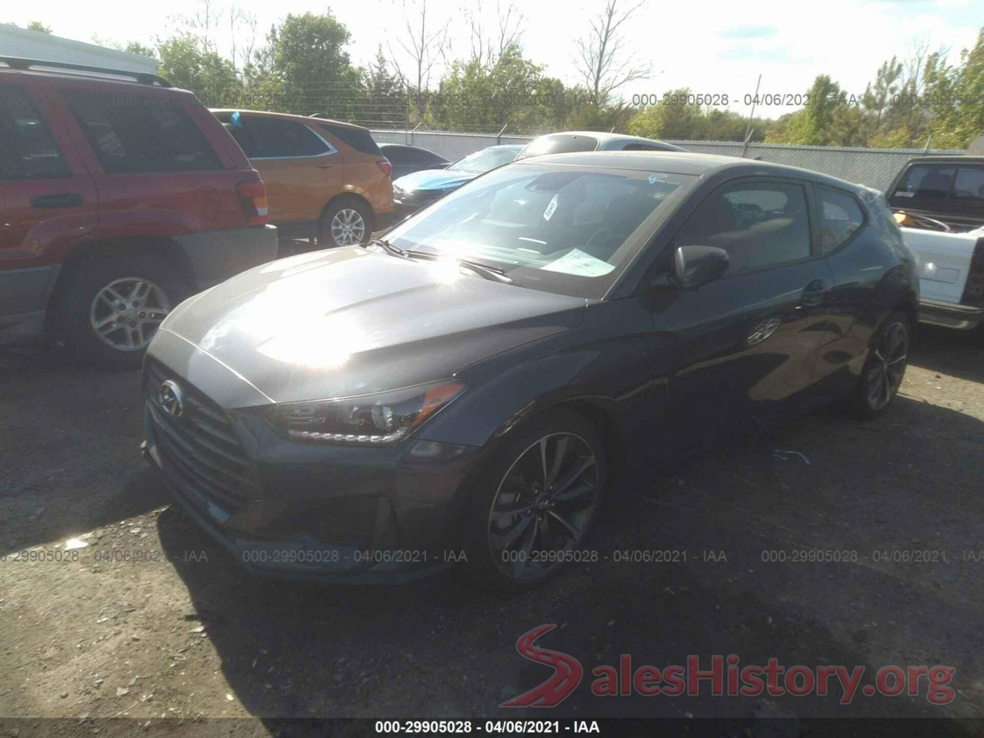 KMHTG6AF8KU005341 2019 HYUNDAI VELOSTER