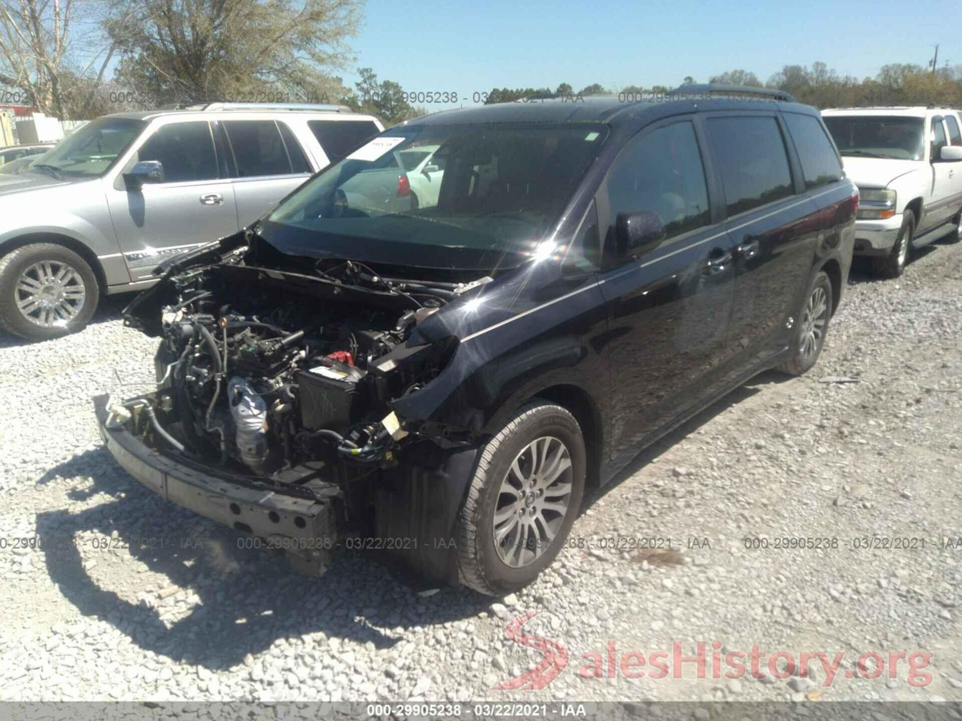 5TDYZ3DC1KS974892 2019 TOYOTA SIENNA