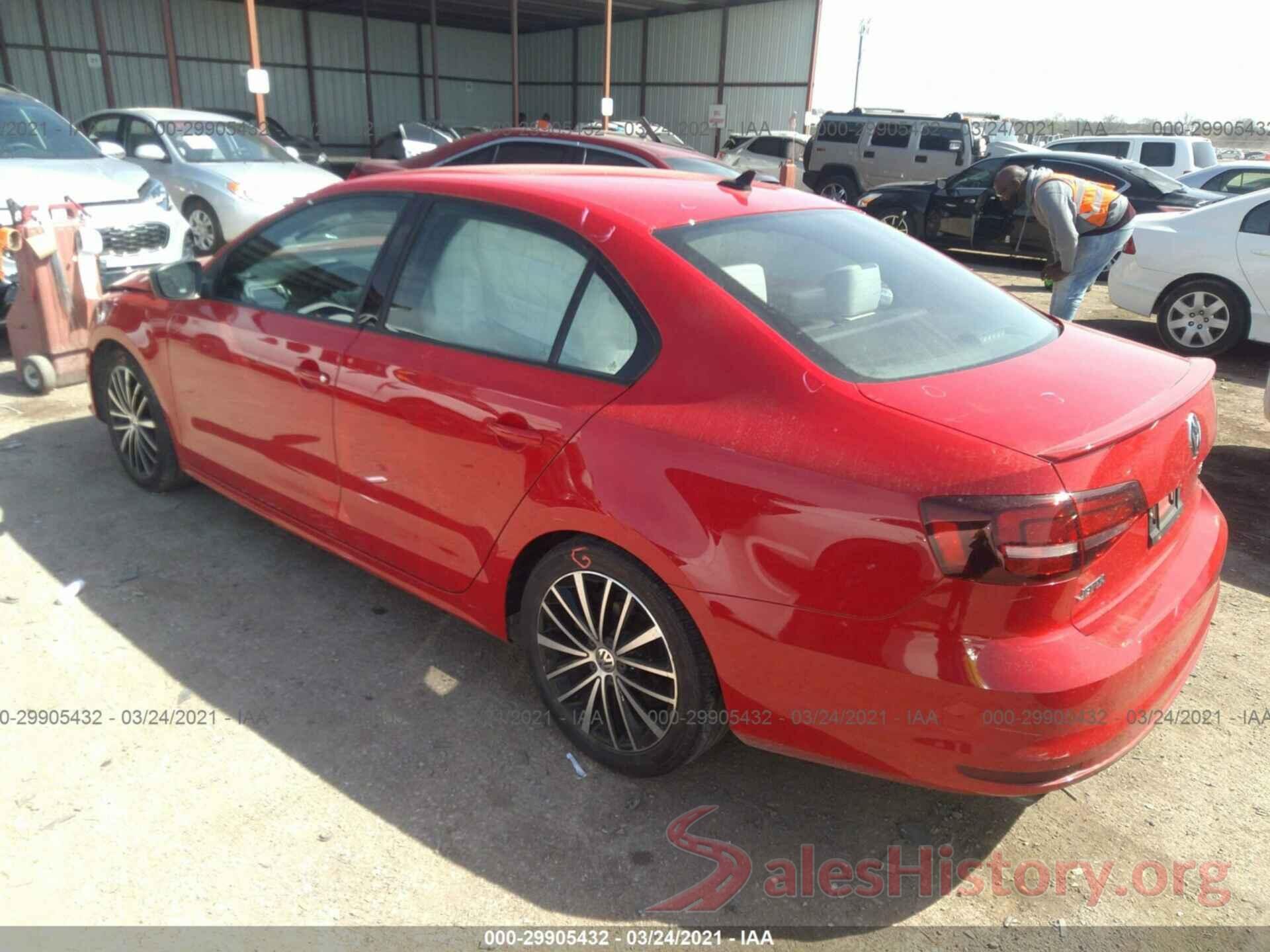 3VWD17AJ6GM308101 2016 VOLKSWAGEN JETTA SEDAN