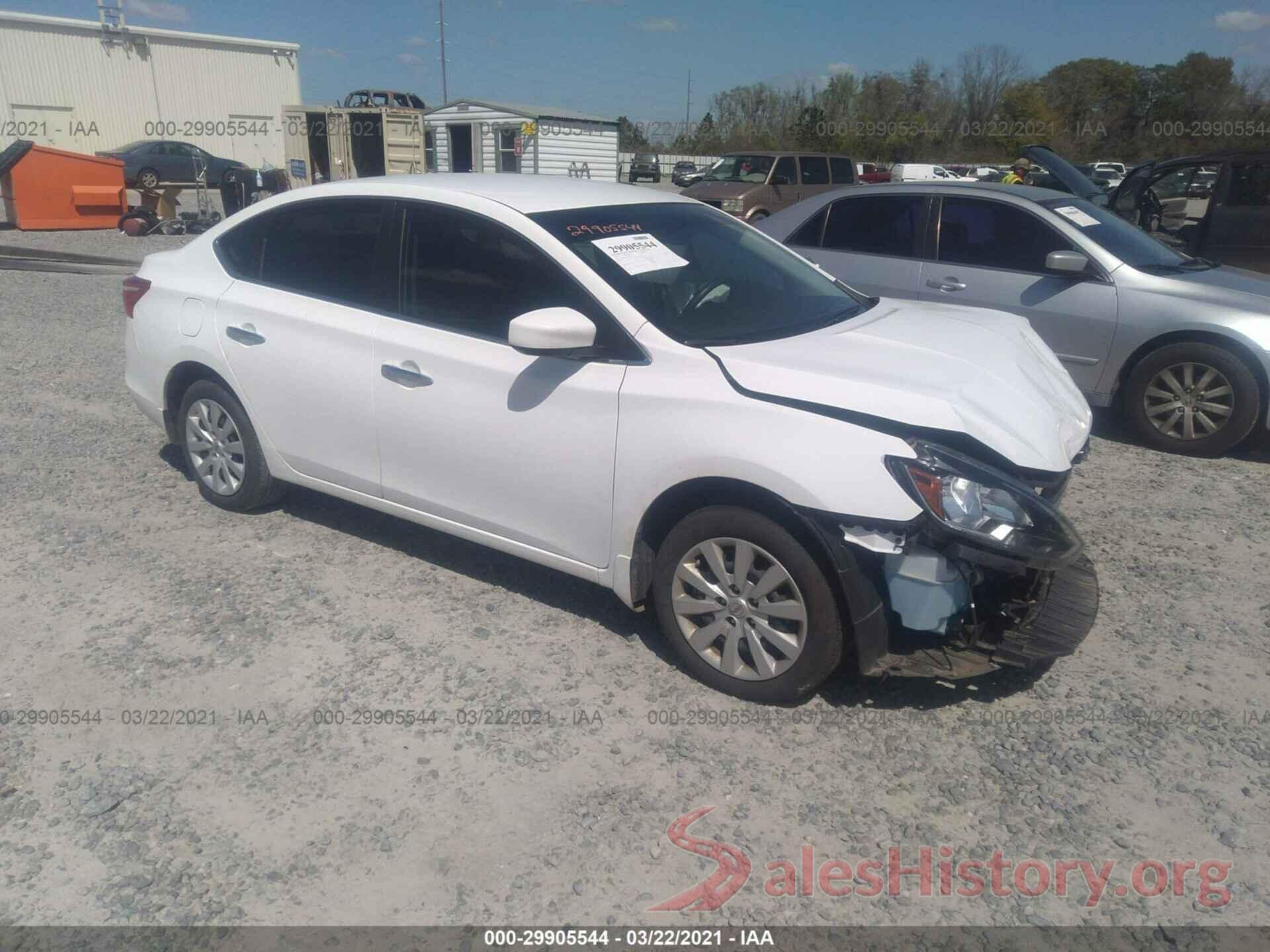 3N1AB7AP3KY456721 2019 NISSAN SENTRA