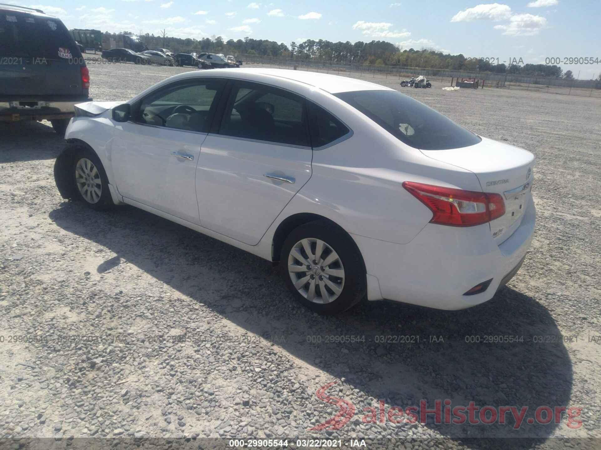 3N1AB7AP3KY456721 2019 NISSAN SENTRA