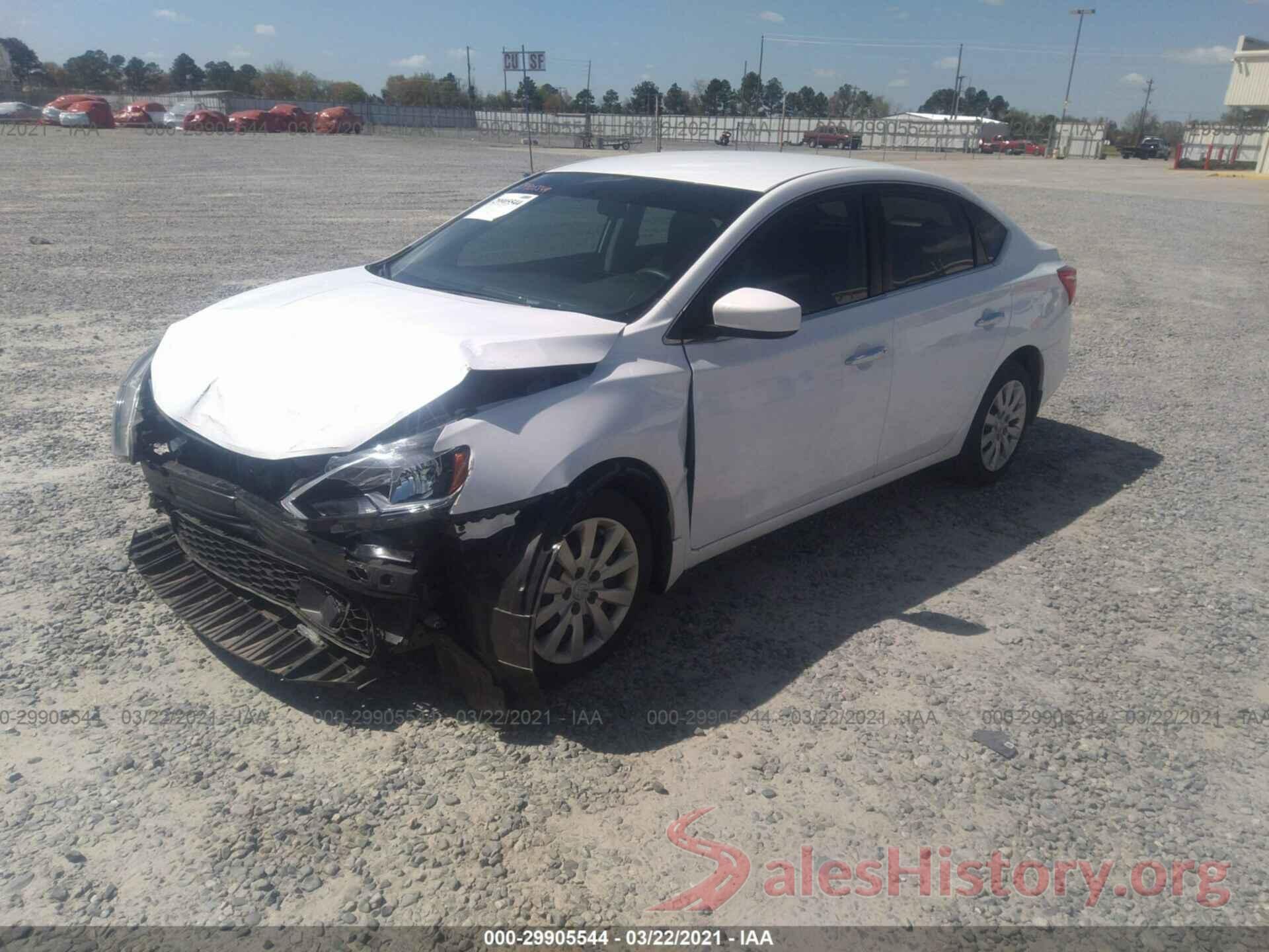 3N1AB7AP3KY456721 2019 NISSAN SENTRA