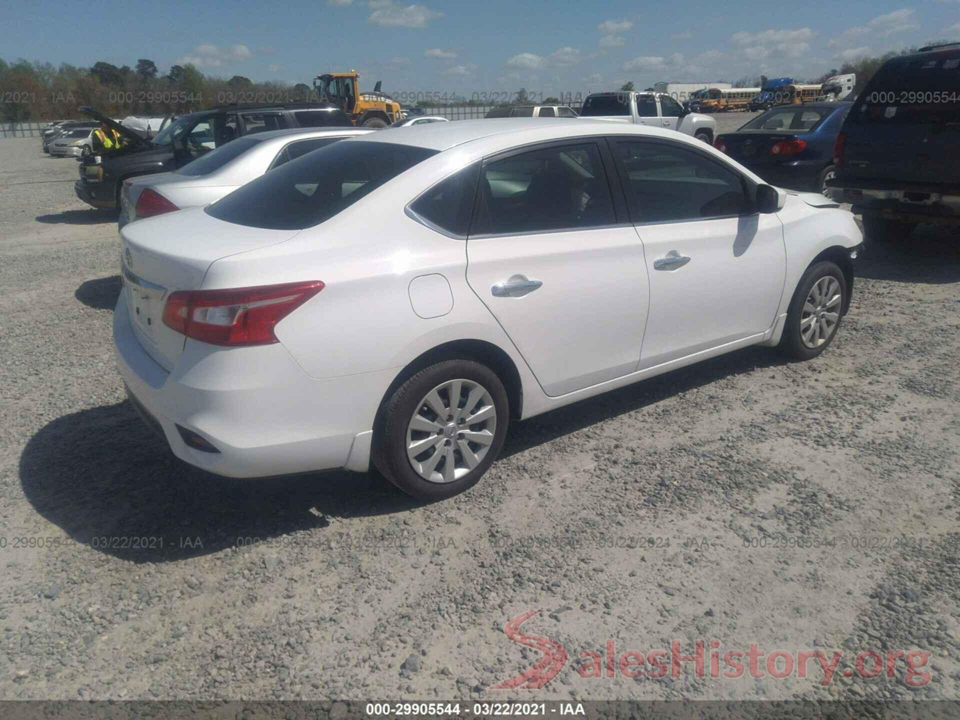 3N1AB7AP3KY456721 2019 NISSAN SENTRA