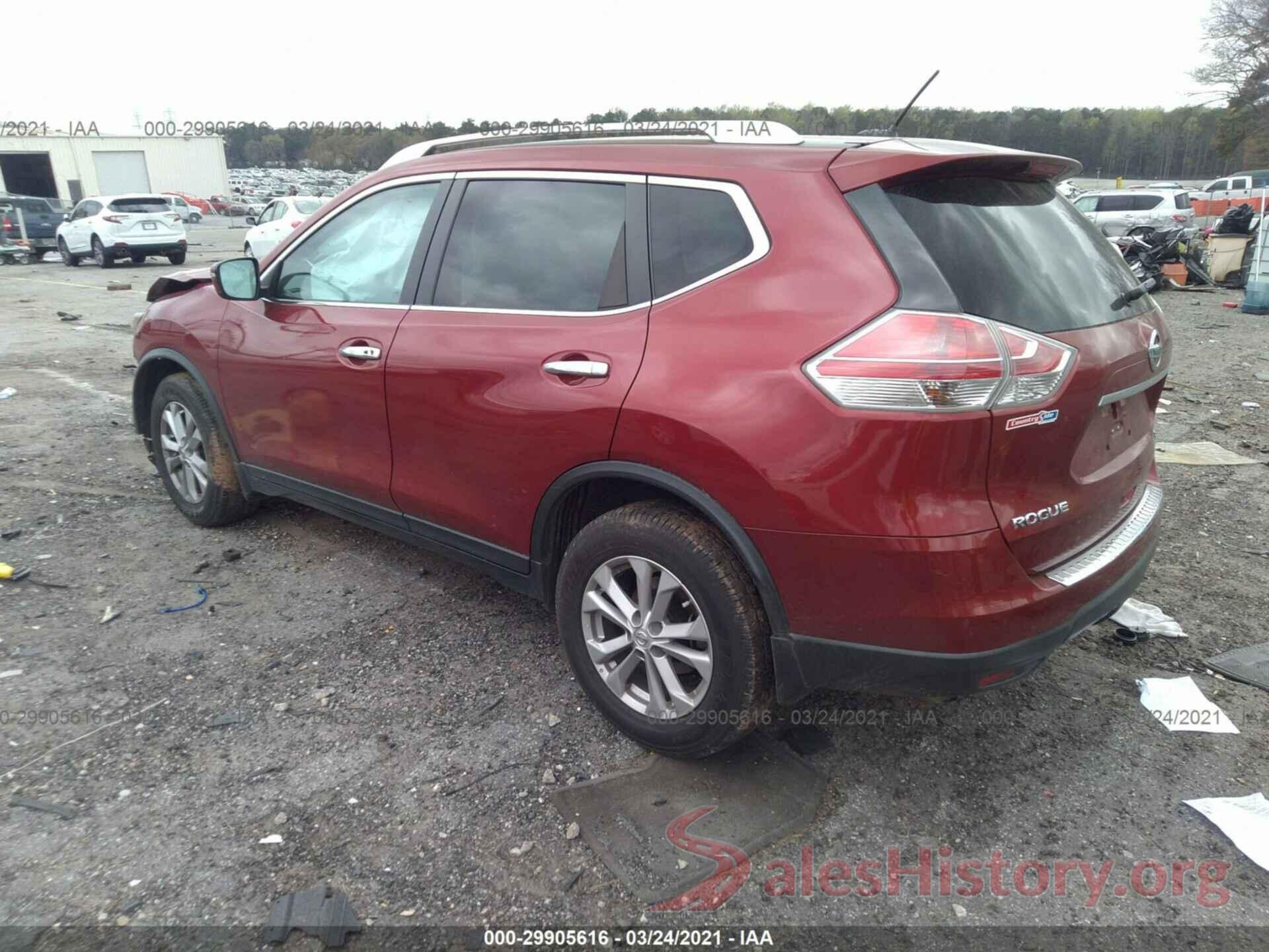 KNMAT2MT3GP611654 2016 NISSAN ROGUE