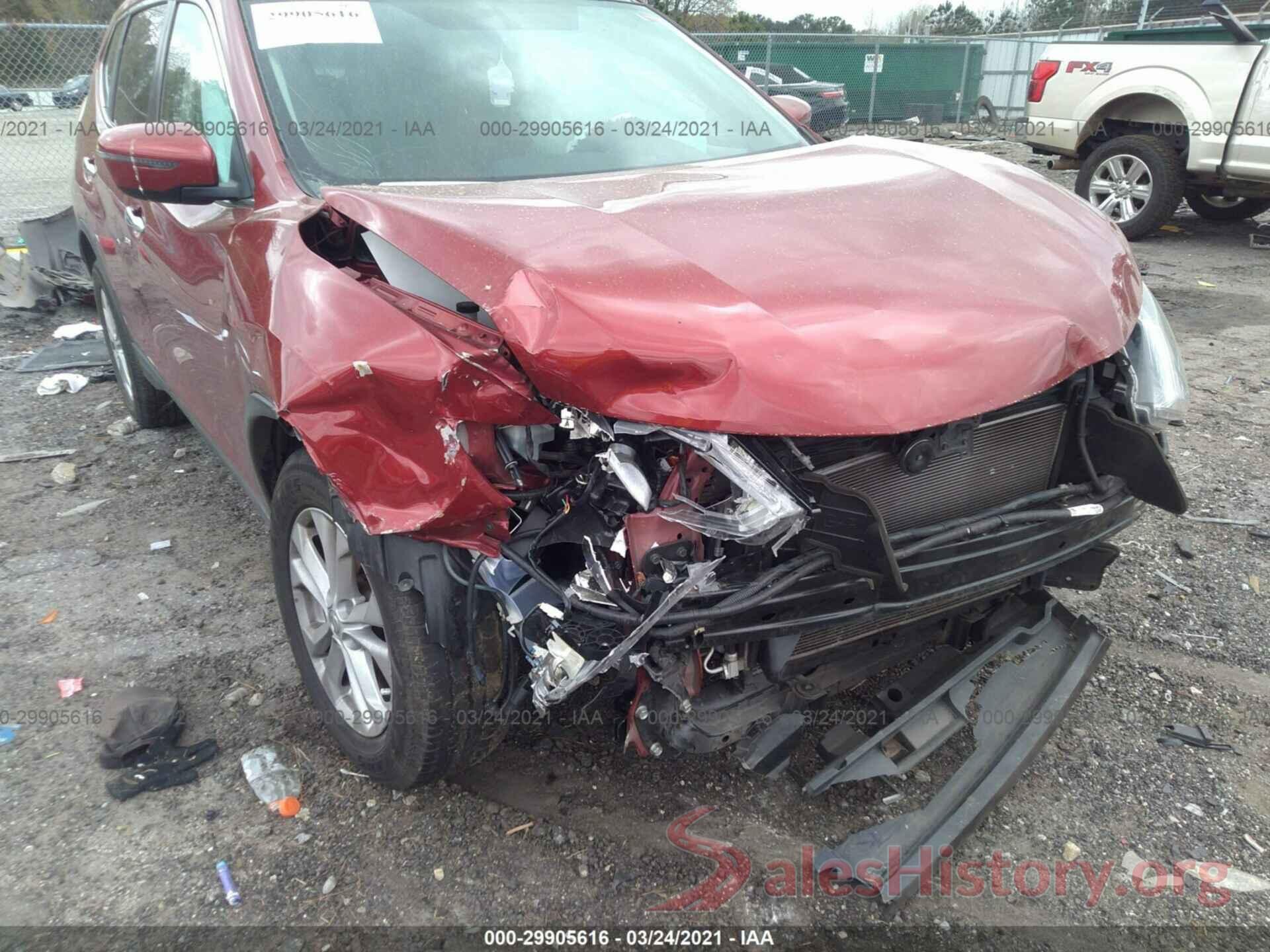 KNMAT2MT3GP611654 2016 NISSAN ROGUE