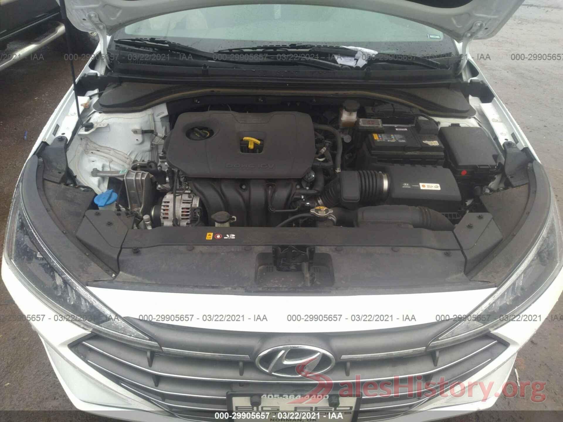 5NPD84LF0KH444762 2019 HYUNDAI ELANTRA