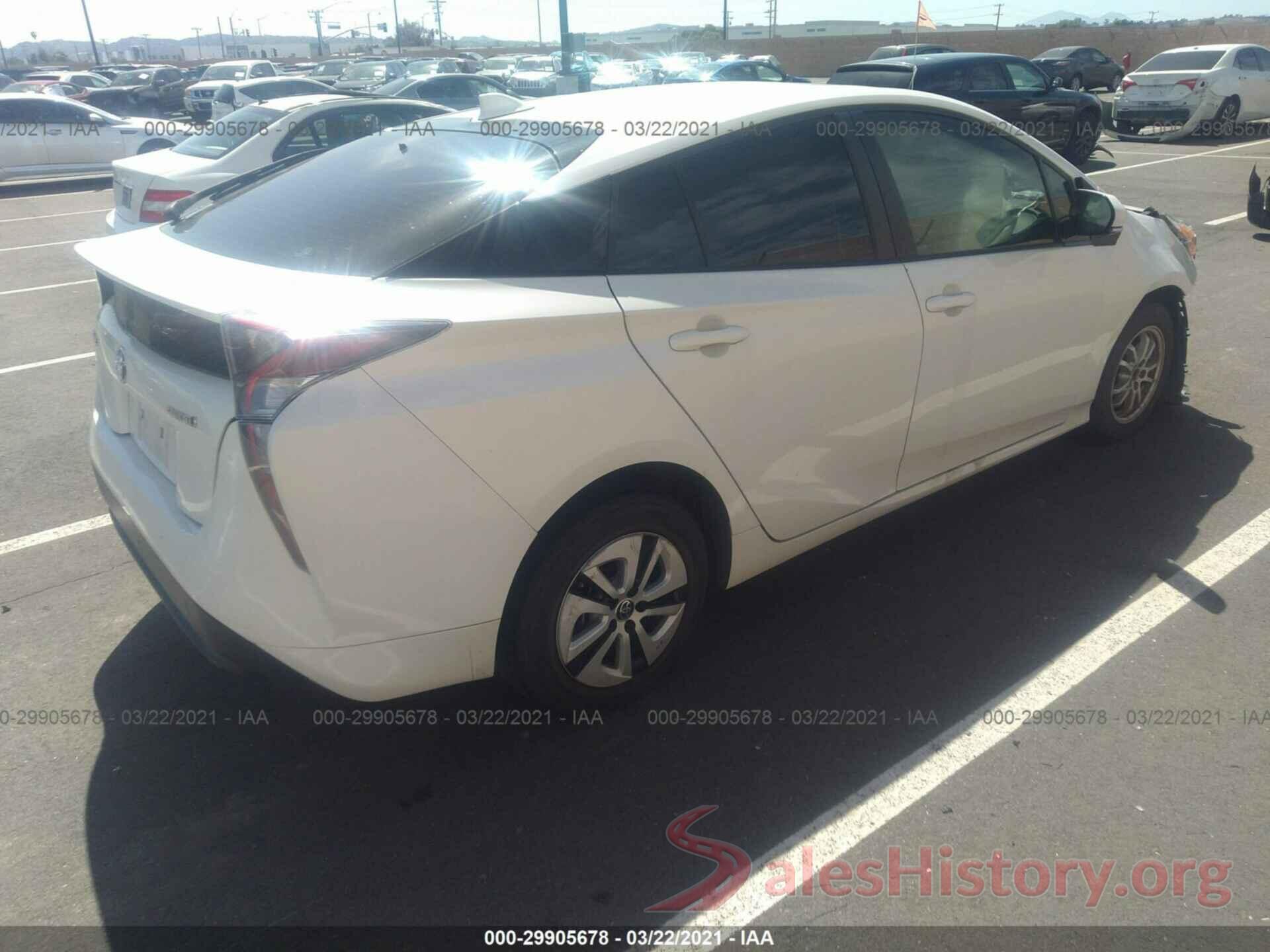 JTDKARFU1H3534428 2017 TOYOTA PRIUS