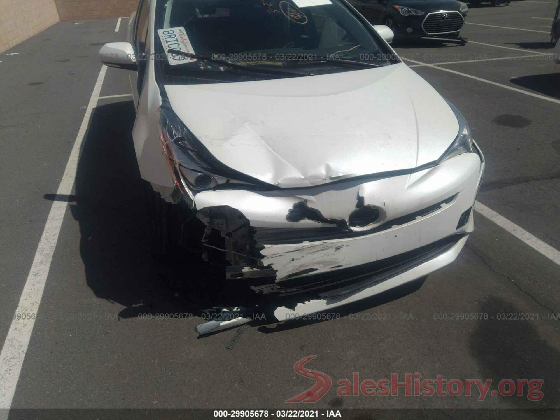 JTDKARFU1H3534428 2017 TOYOTA PRIUS