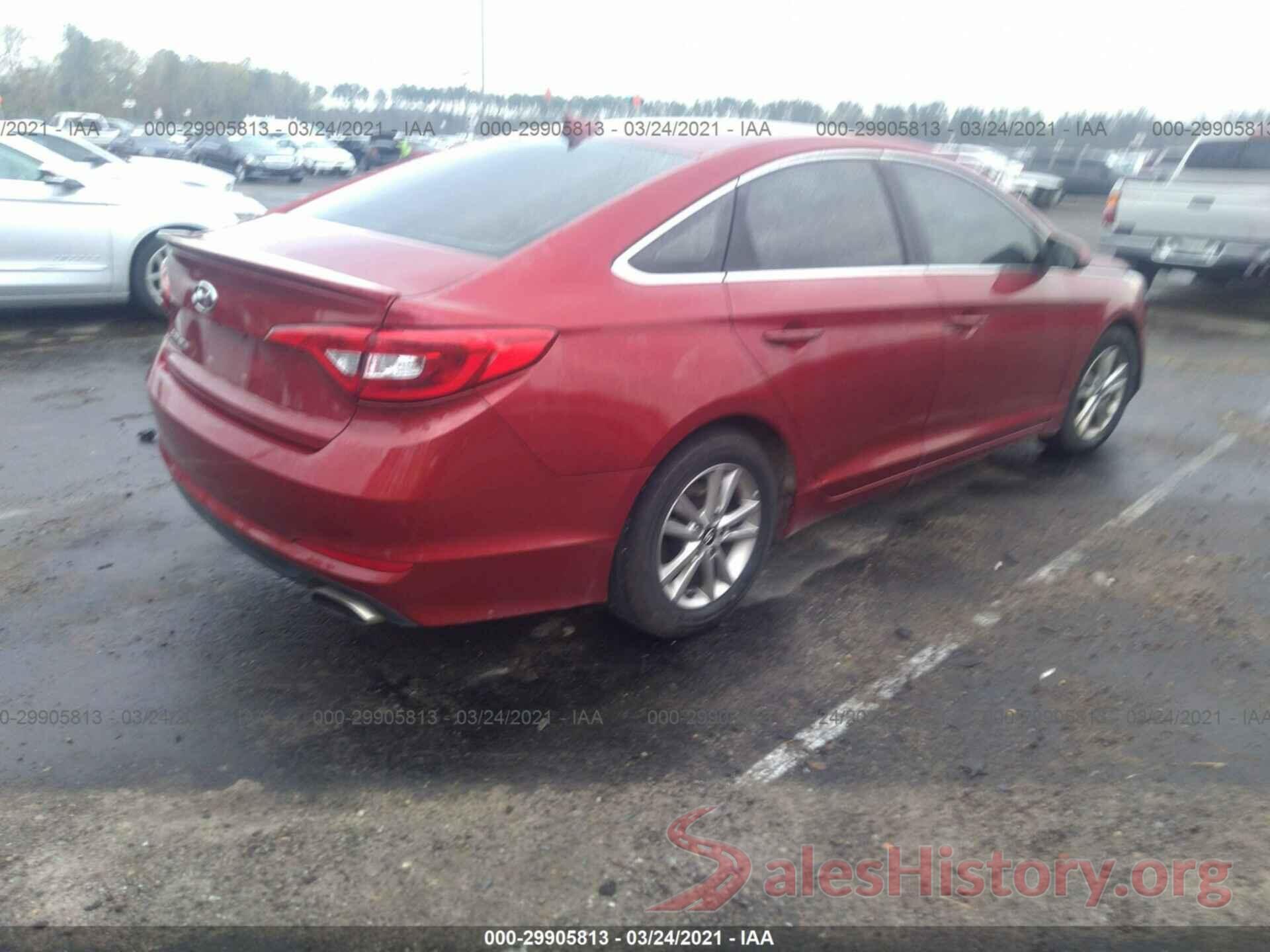 5NPE24AFXGH384635 2016 HYUNDAI SONATA