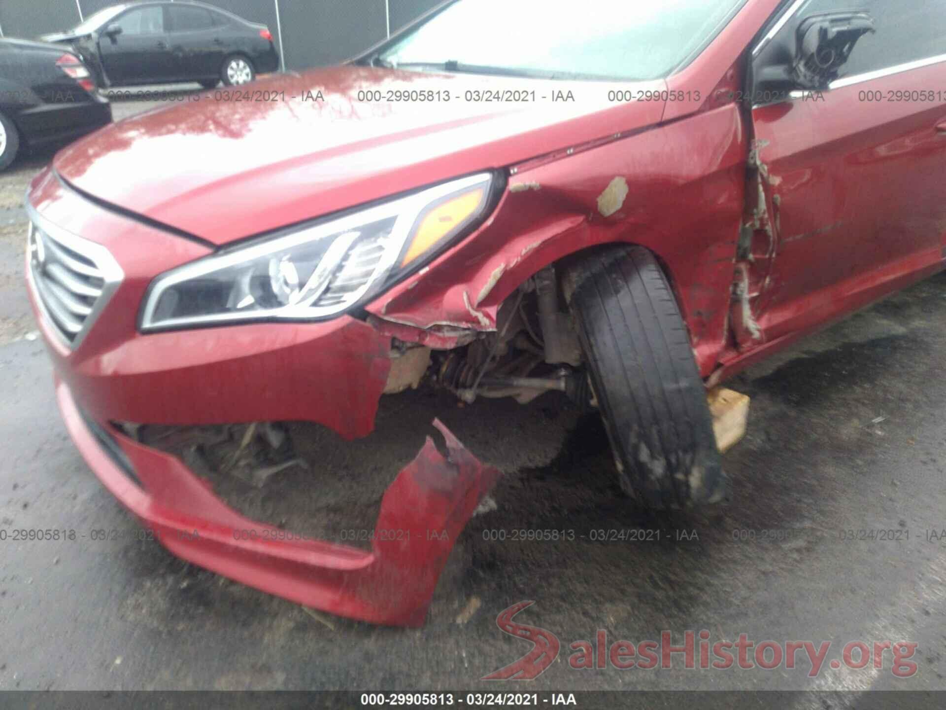 5NPE24AFXGH384635 2016 HYUNDAI SONATA