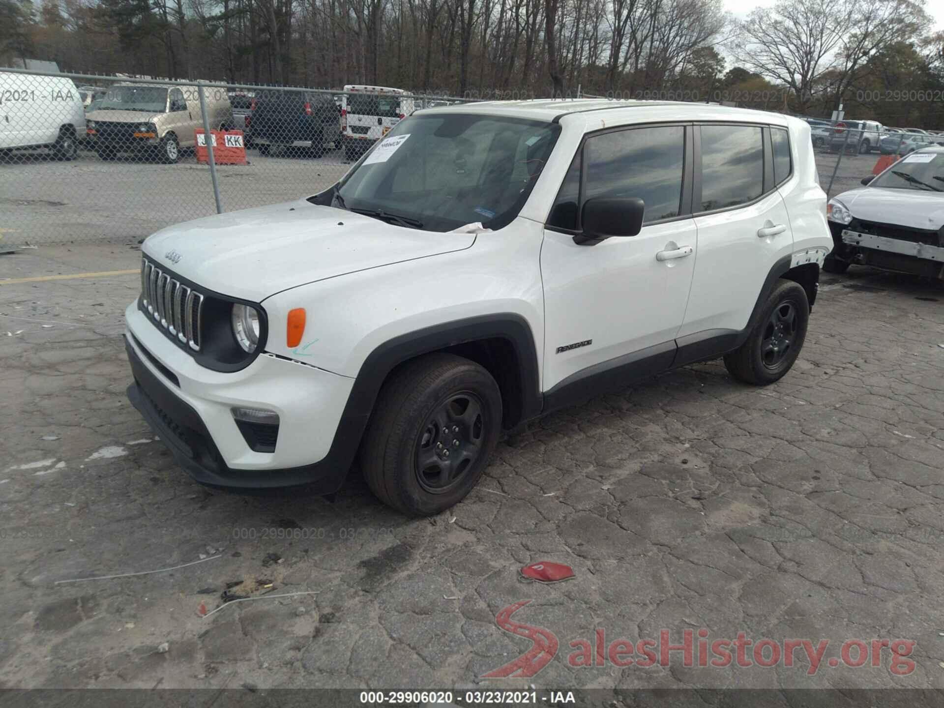 ZACNJAAB9LPL58802 2020 JEEP RENEGADE