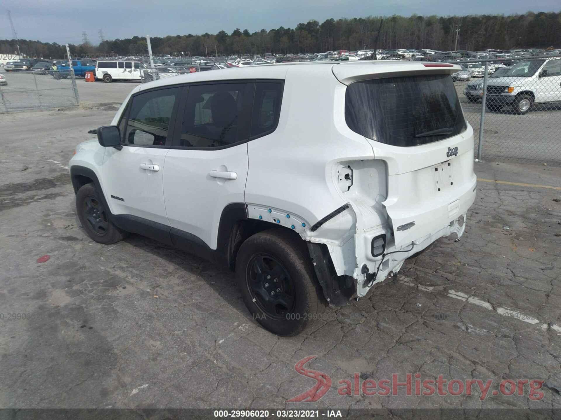 ZACNJAAB9LPL58802 2020 JEEP RENEGADE