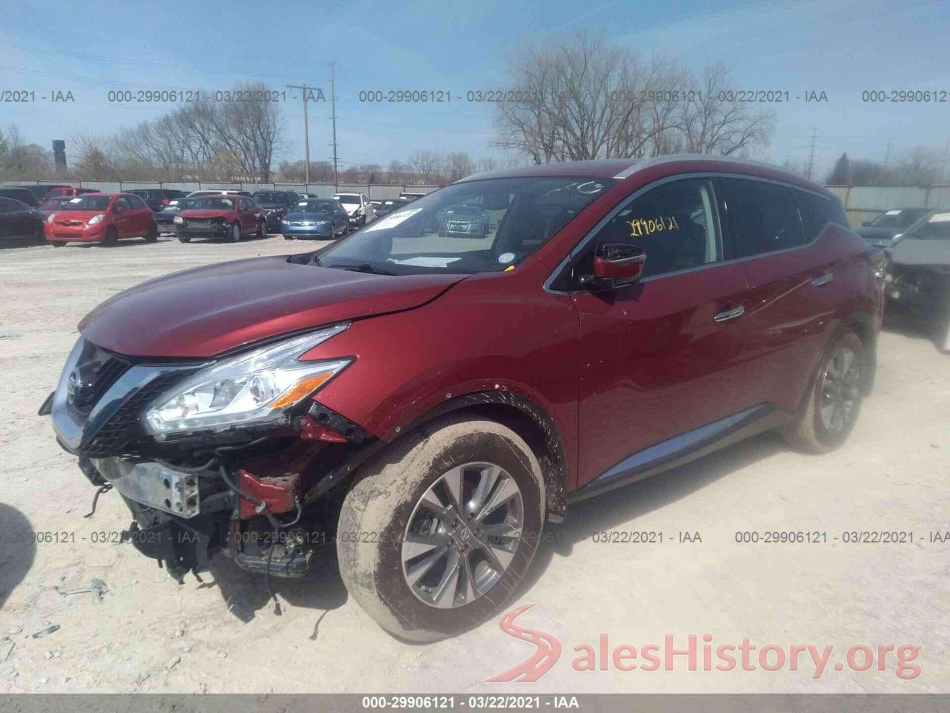 5N1AZ2MH4HN115314 2017 NISSAN MURANO