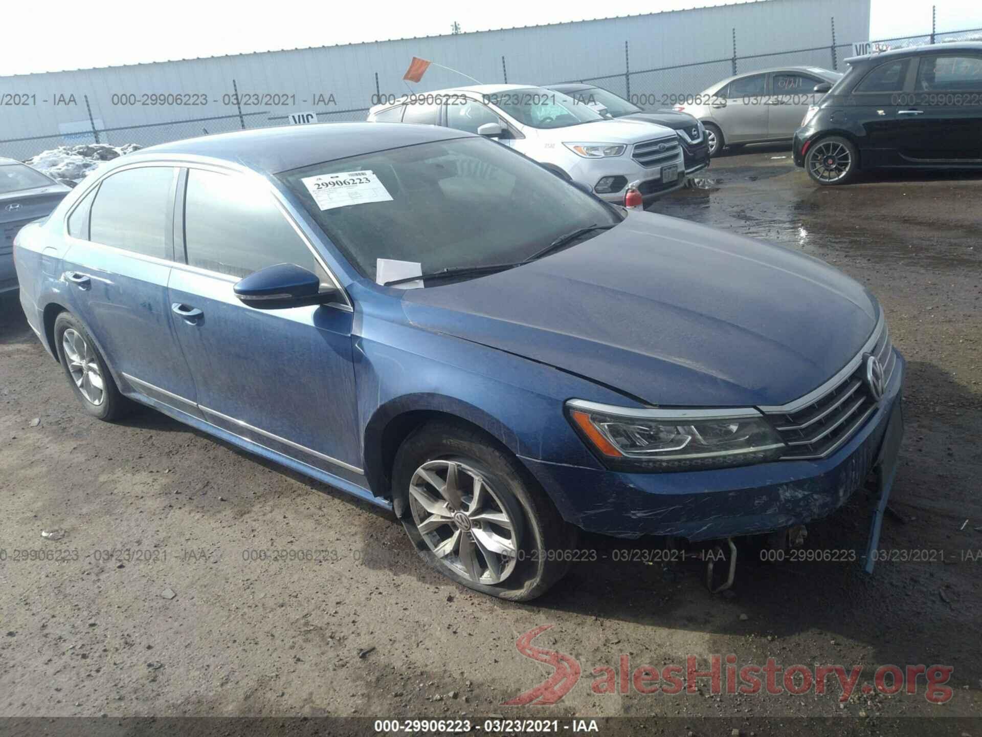 1VWAS7A3XGC062558 2016 VOLKSWAGEN PASSAT