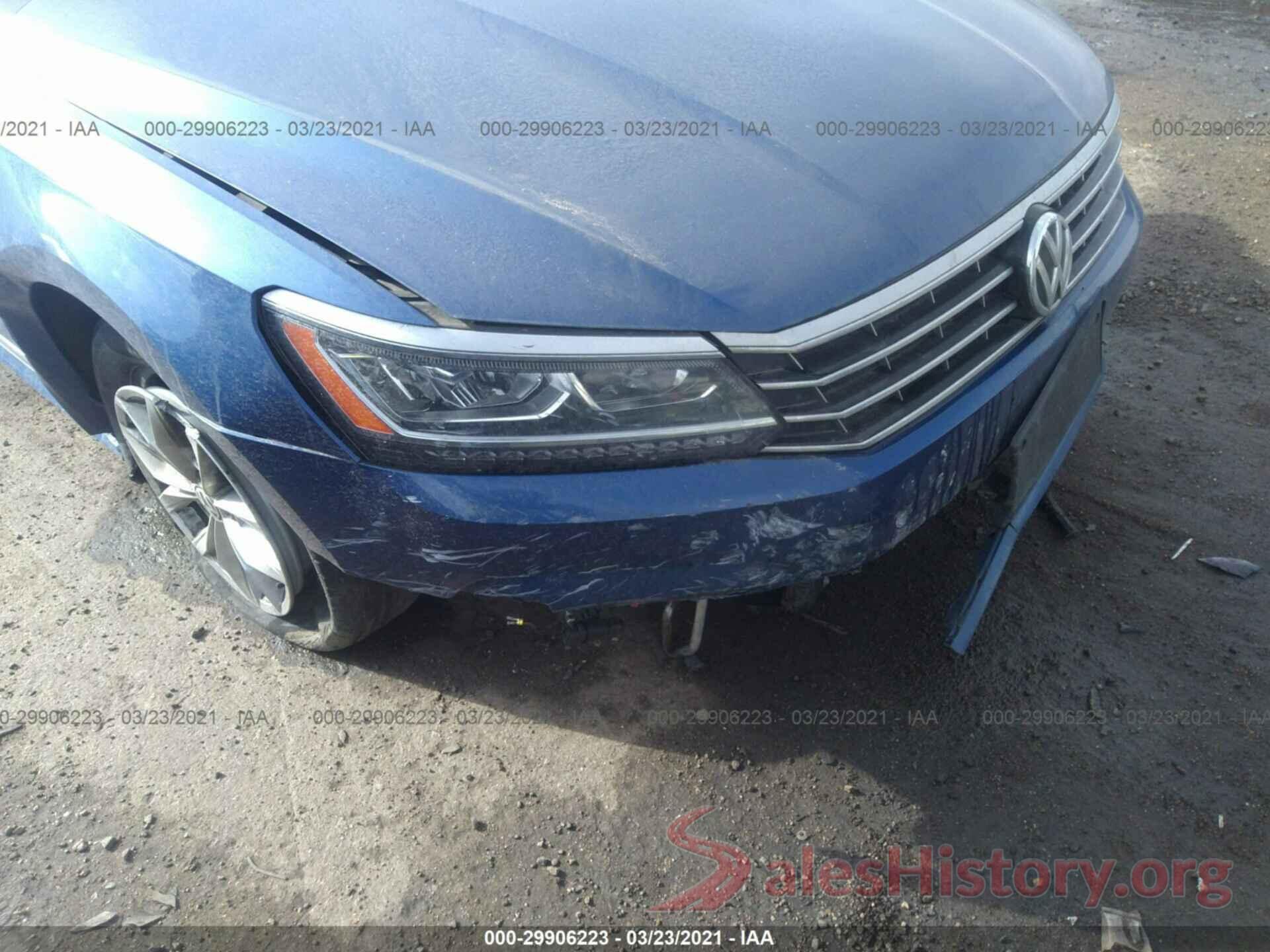 1VWAS7A3XGC062558 2016 VOLKSWAGEN PASSAT