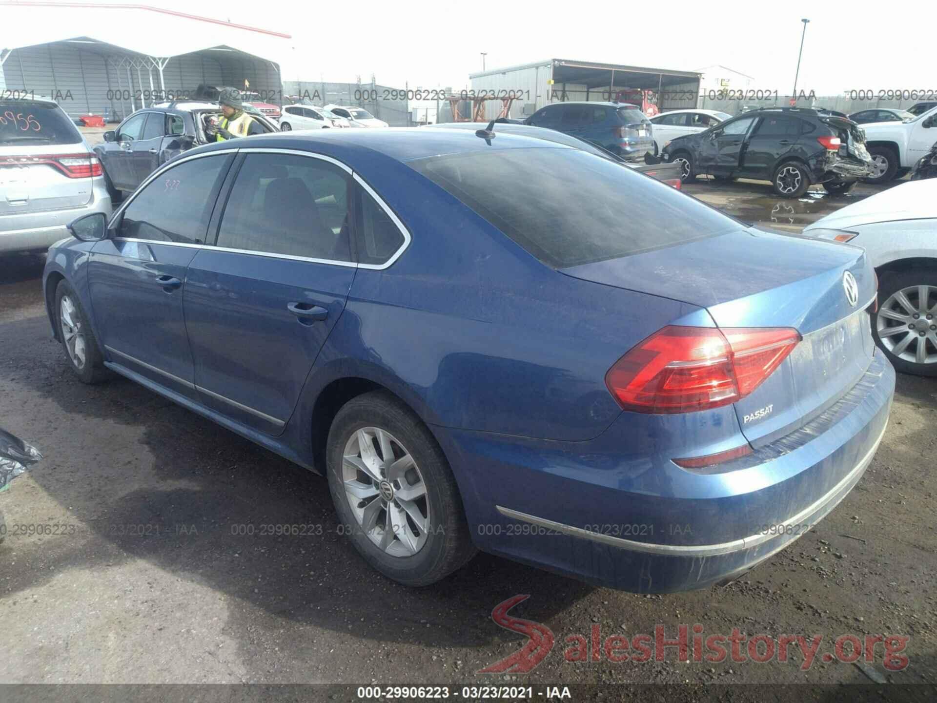 1VWAS7A3XGC062558 2016 VOLKSWAGEN PASSAT