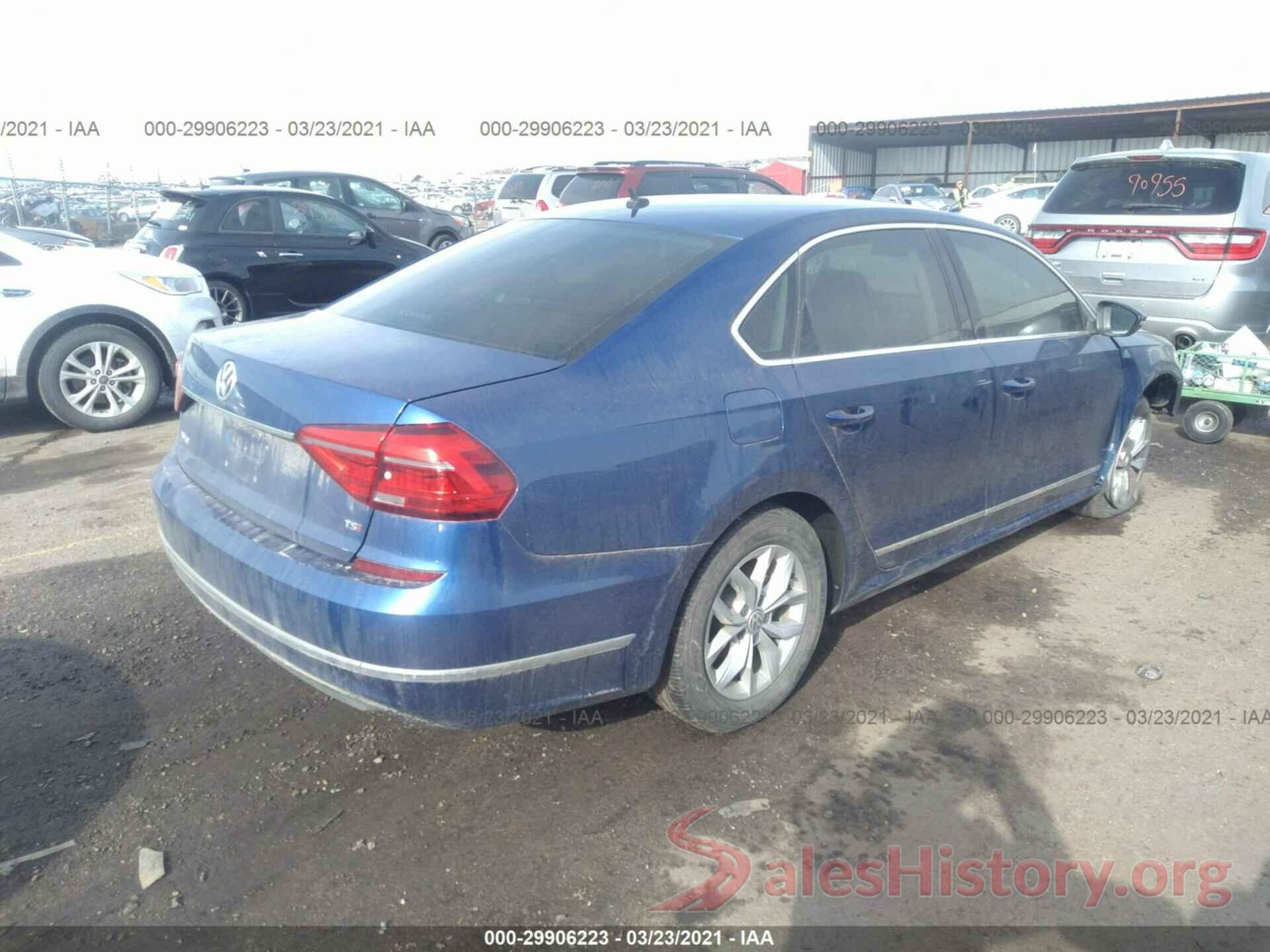 1VWAS7A3XGC062558 2016 VOLKSWAGEN PASSAT