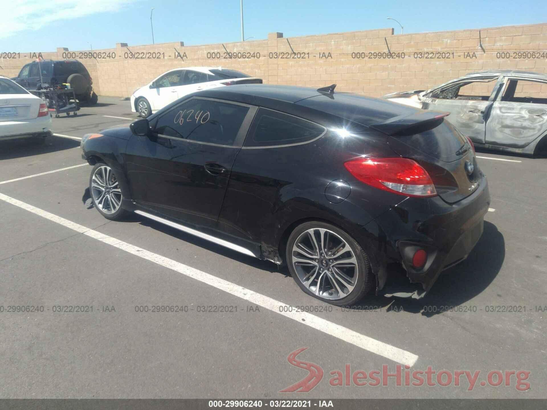 KMHTC6AE6GU292804 2016 HYUNDAI VELOSTER