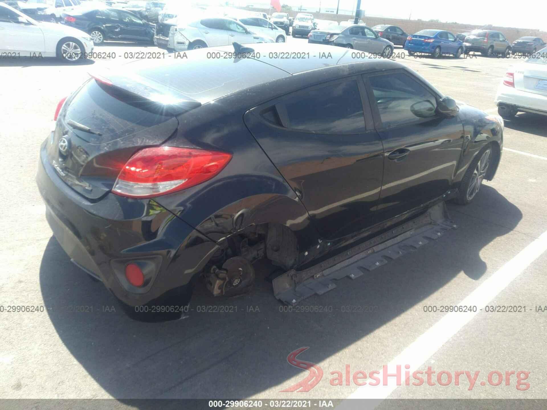 KMHTC6AE6GU292804 2016 HYUNDAI VELOSTER