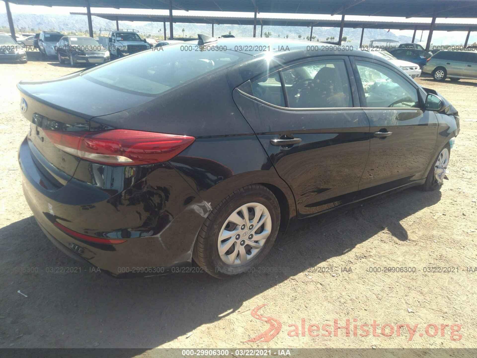 5NPD74LF1HH085112 2017 HYUNDAI ELANTRA