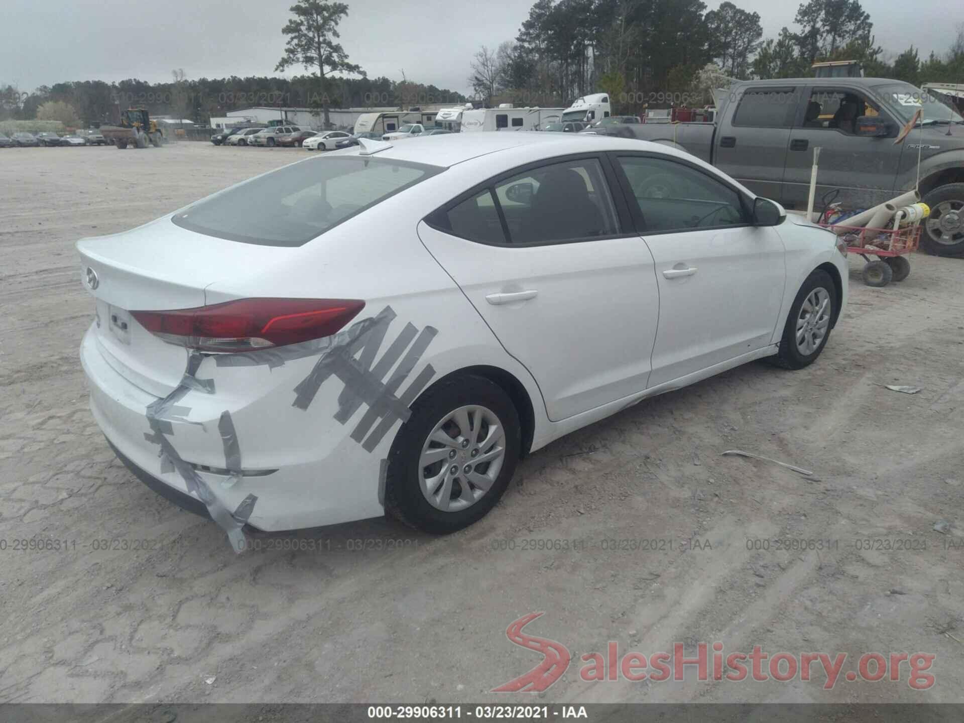 5NPD74LF8HH211627 2017 HYUNDAI ELANTRA