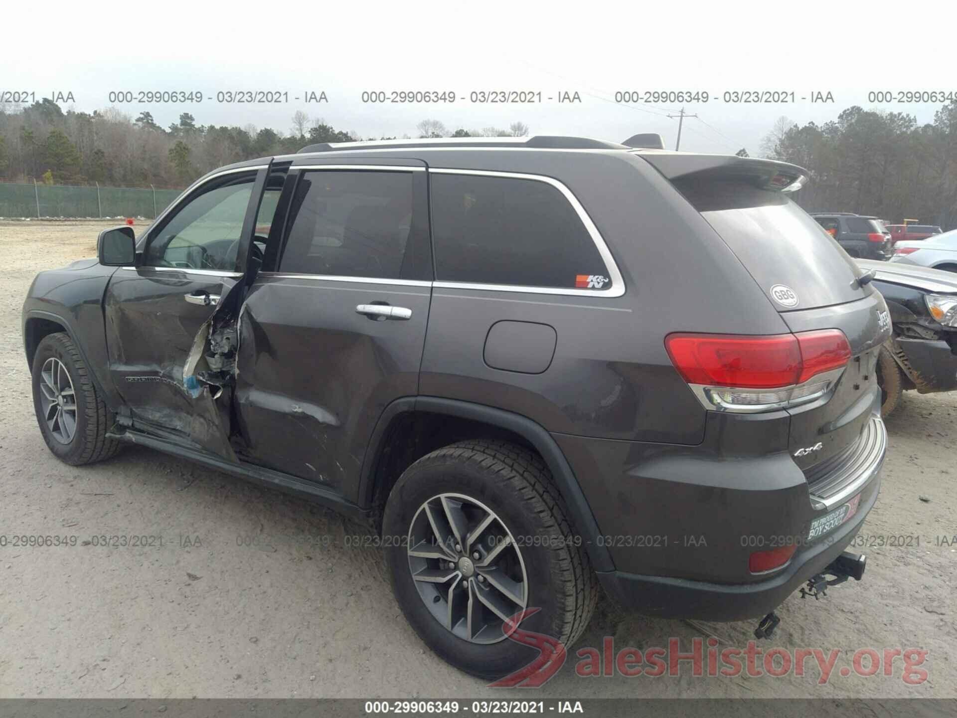 1C4RJFBG6JC313233 2018 JEEP GRAND CHEROKEE