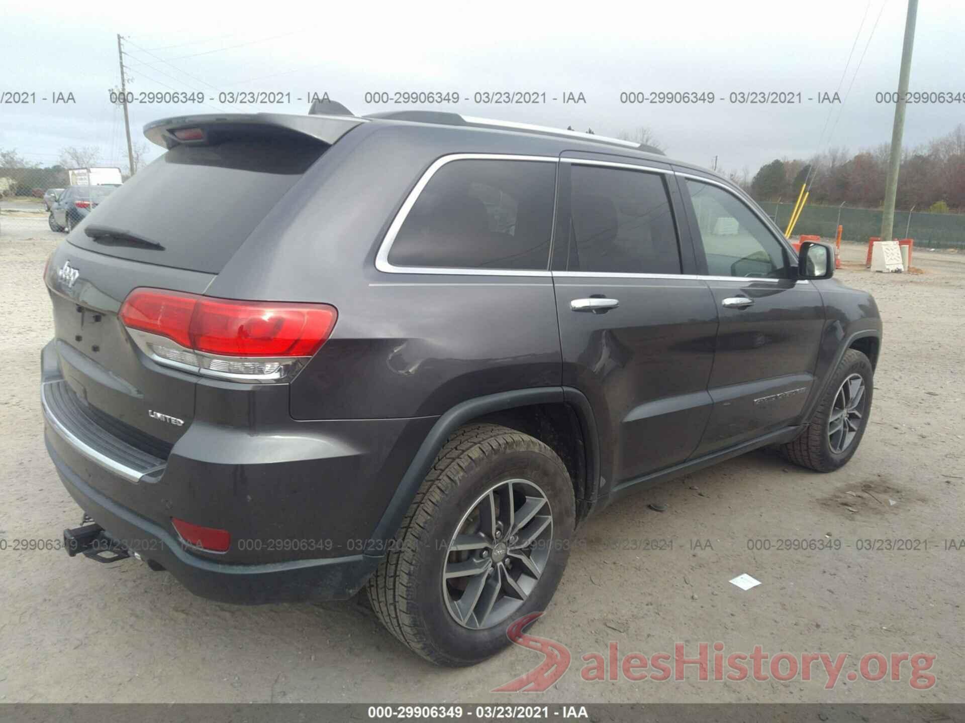 1C4RJFBG6JC313233 2018 JEEP GRAND CHEROKEE