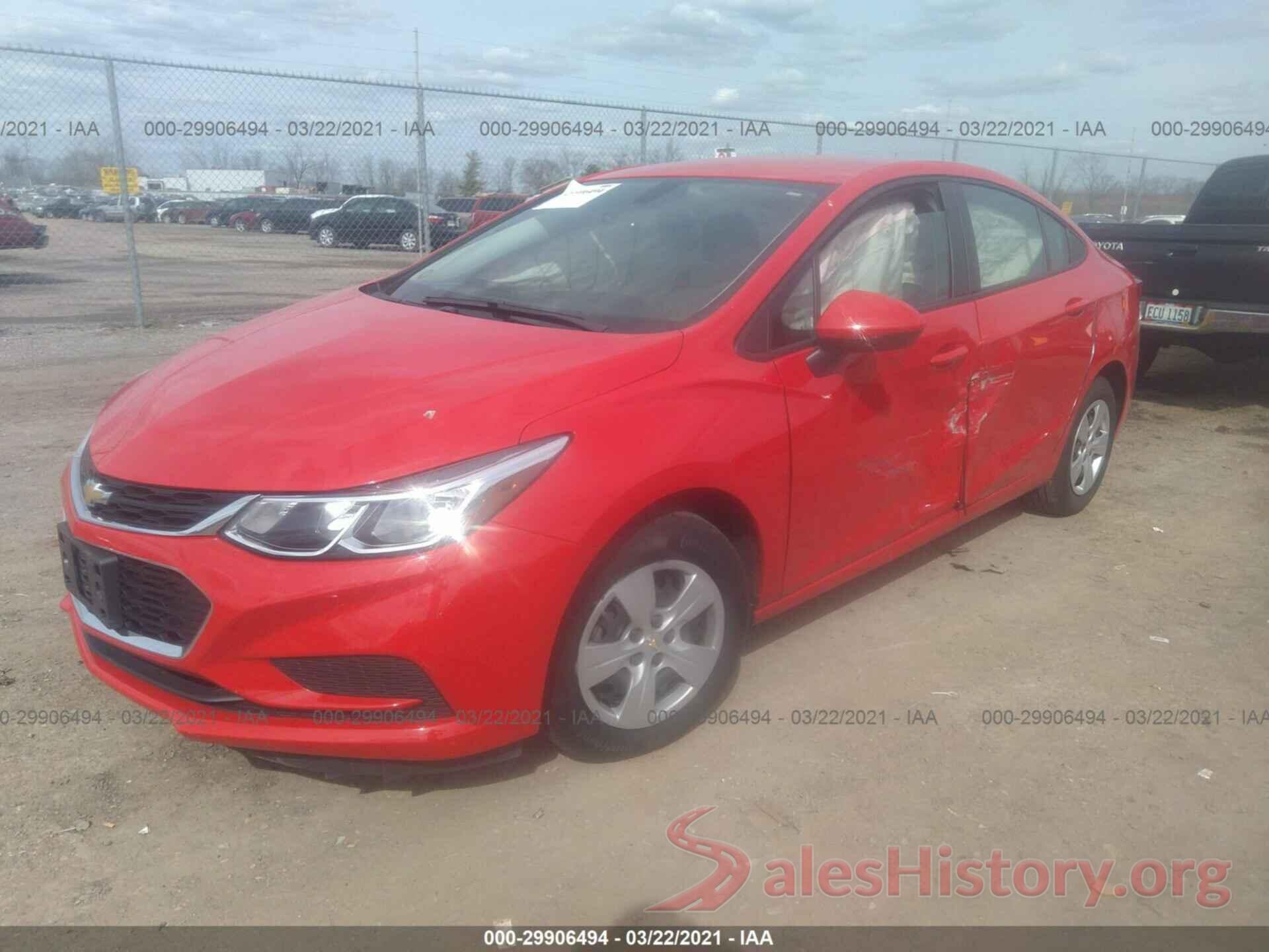 1G1BC5SM1J7210069 2018 CHEVROLET CRUZE