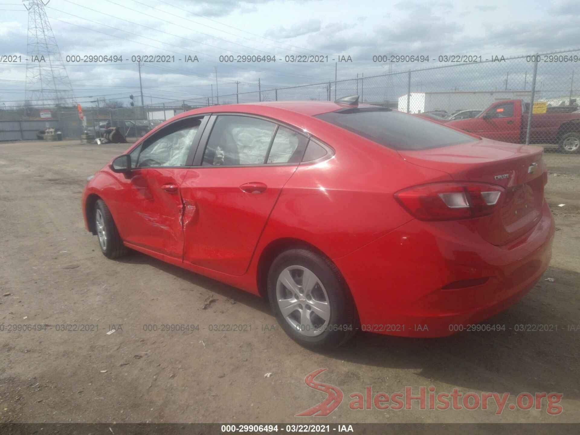 1G1BC5SM1J7210069 2018 CHEVROLET CRUZE