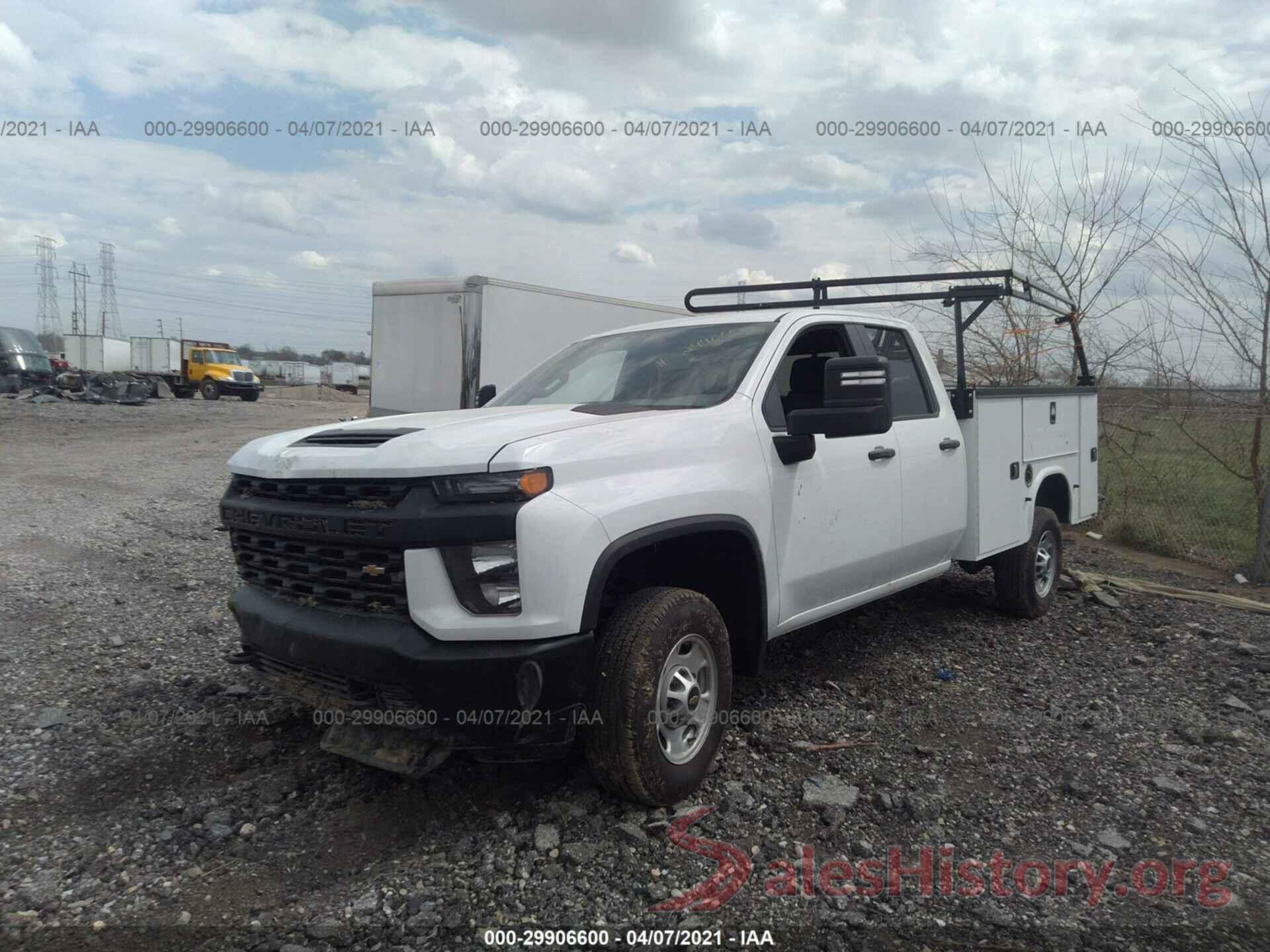 1GB5WLE74MF148820 2021 CHEVROLET SILVERADO 2500HD