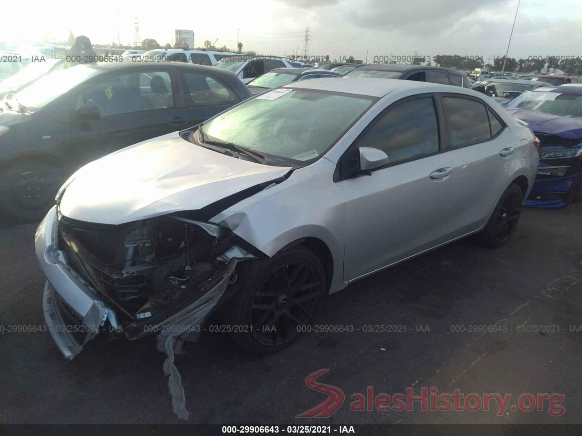 5YFBURHE6GP411744 2016 TOYOTA COROLLA