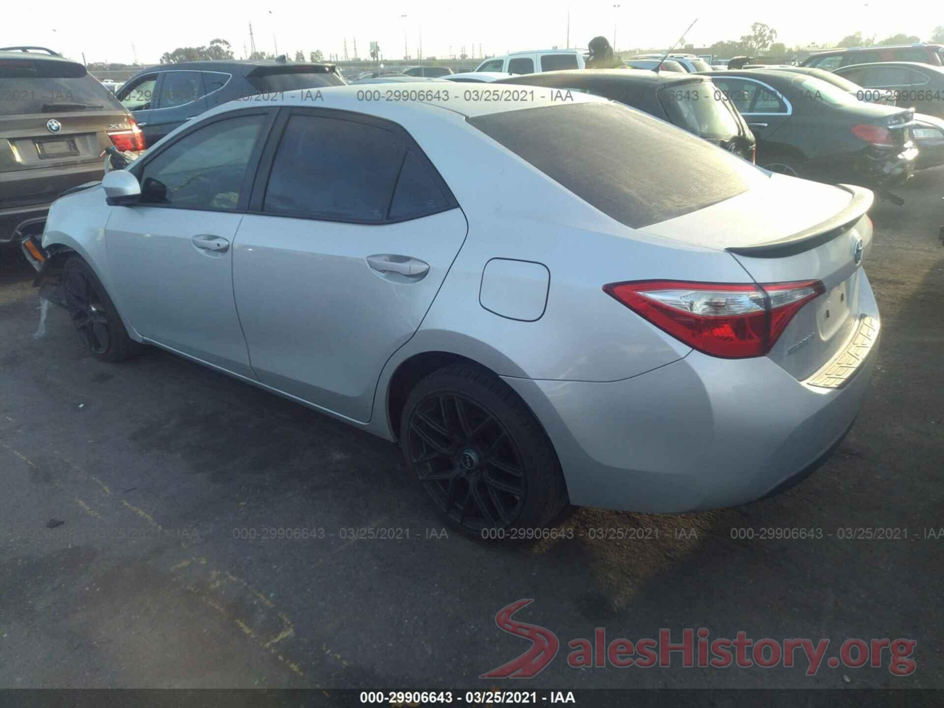 5YFBURHE6GP411744 2016 TOYOTA COROLLA