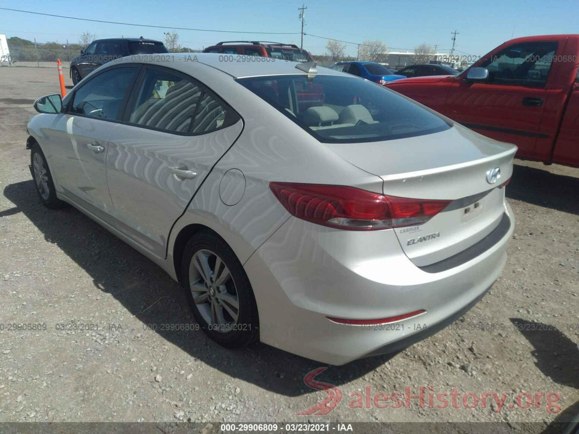 5NPD84LF9HH038018 2017 HYUNDAI ELANTRA