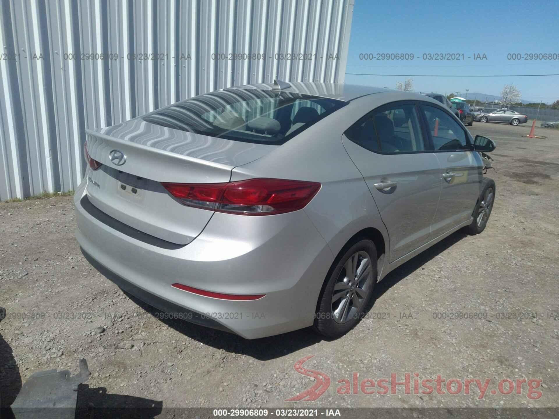 5NPD84LF9HH038018 2017 HYUNDAI ELANTRA