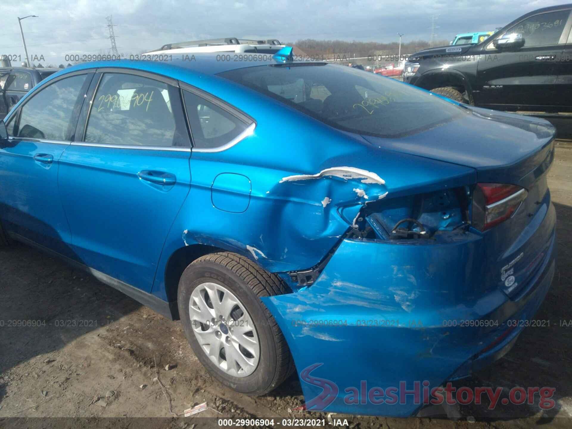 3FA6P0G75LR144663 2020 FORD FUSION