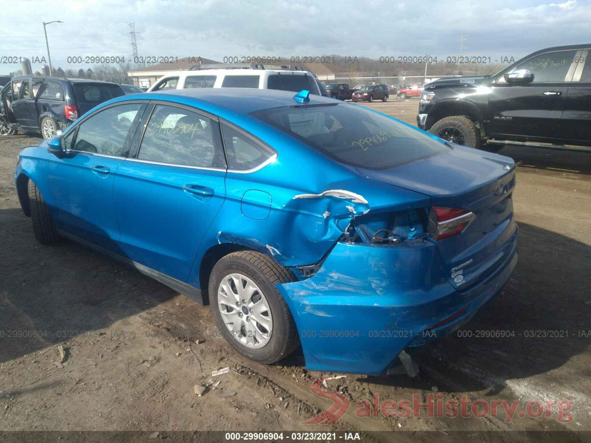 3FA6P0G75LR144663 2020 FORD FUSION