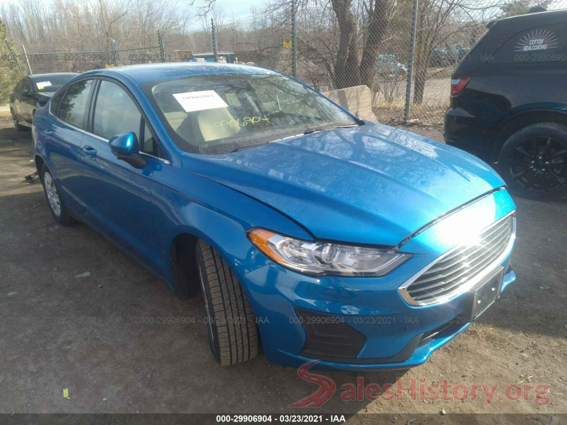 3FA6P0G75LR144663 2020 FORD FUSION