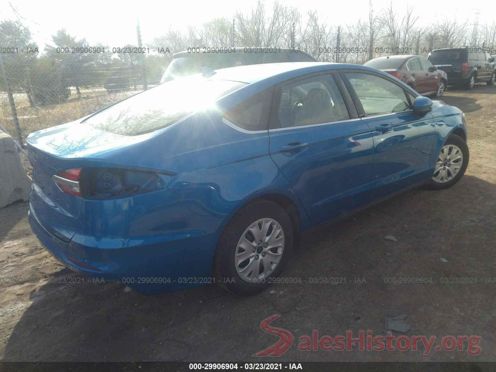 3FA6P0G75LR144663 2020 FORD FUSION