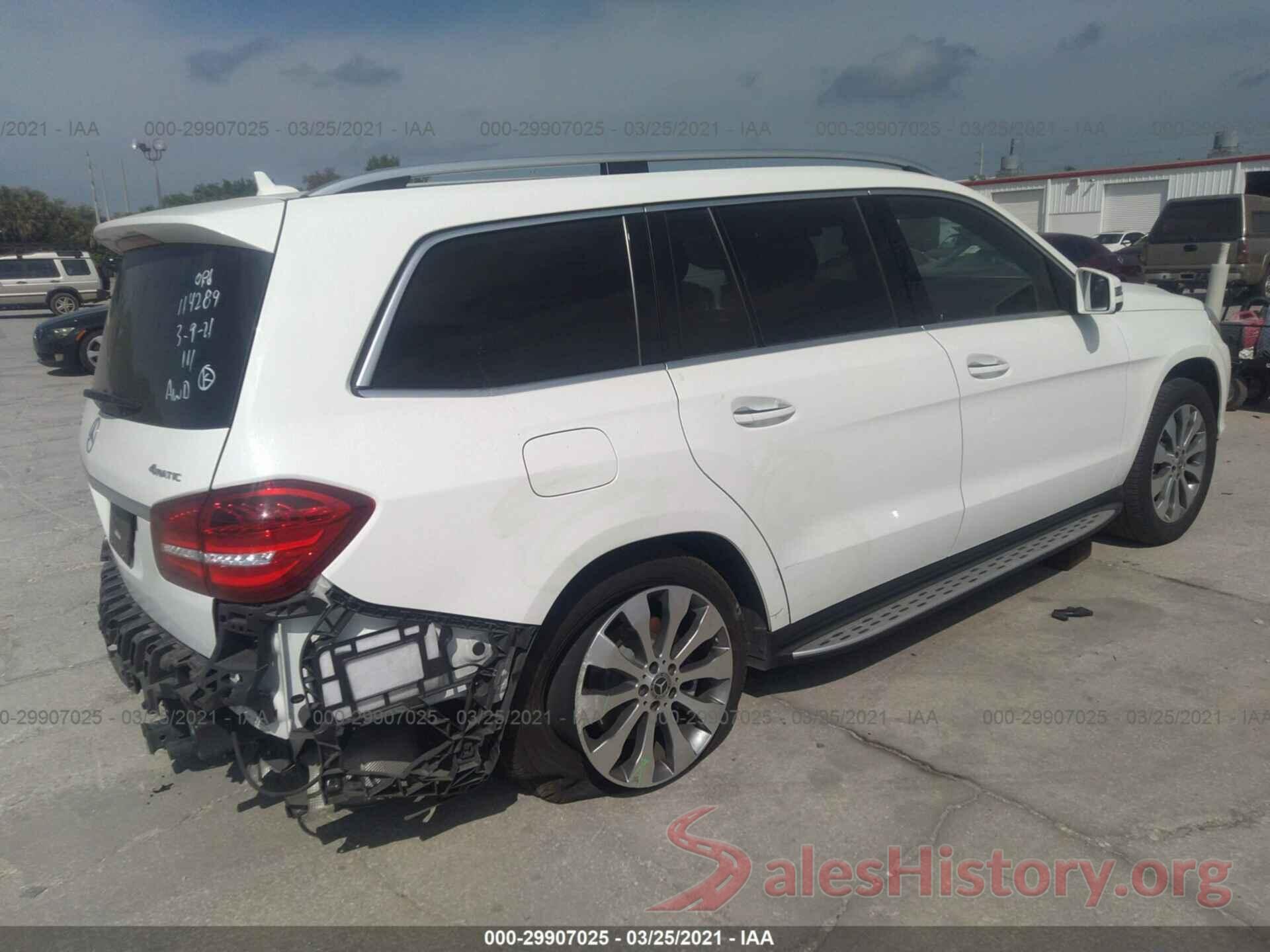 4JGDF6EE0KB231569 2019 MERCEDES-BENZ GLS